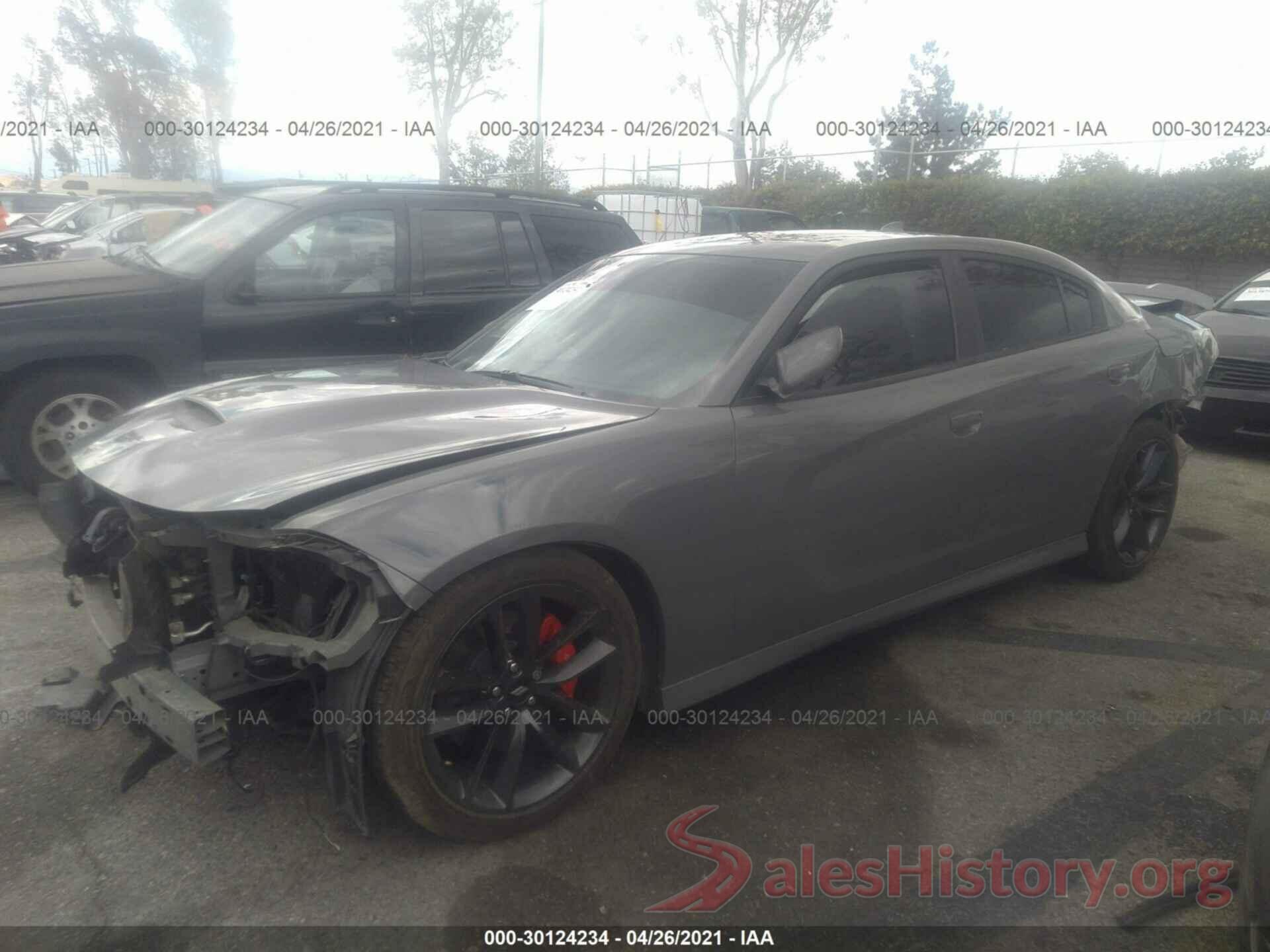 2C3CDXHG1KH510744 2019 DODGE CHARGER