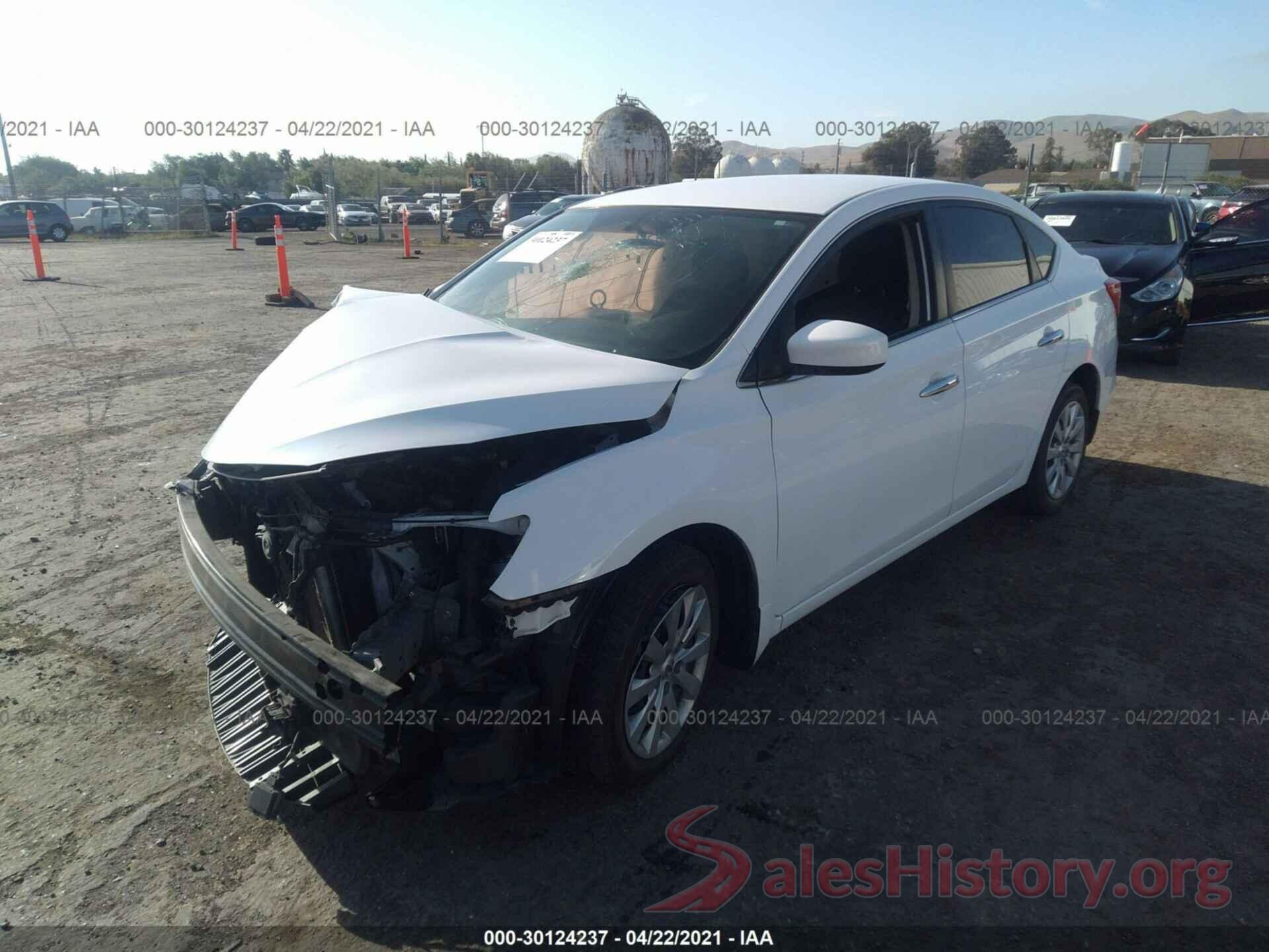 3N1AB7AP1KY289260 2019 NISSAN SENTRA