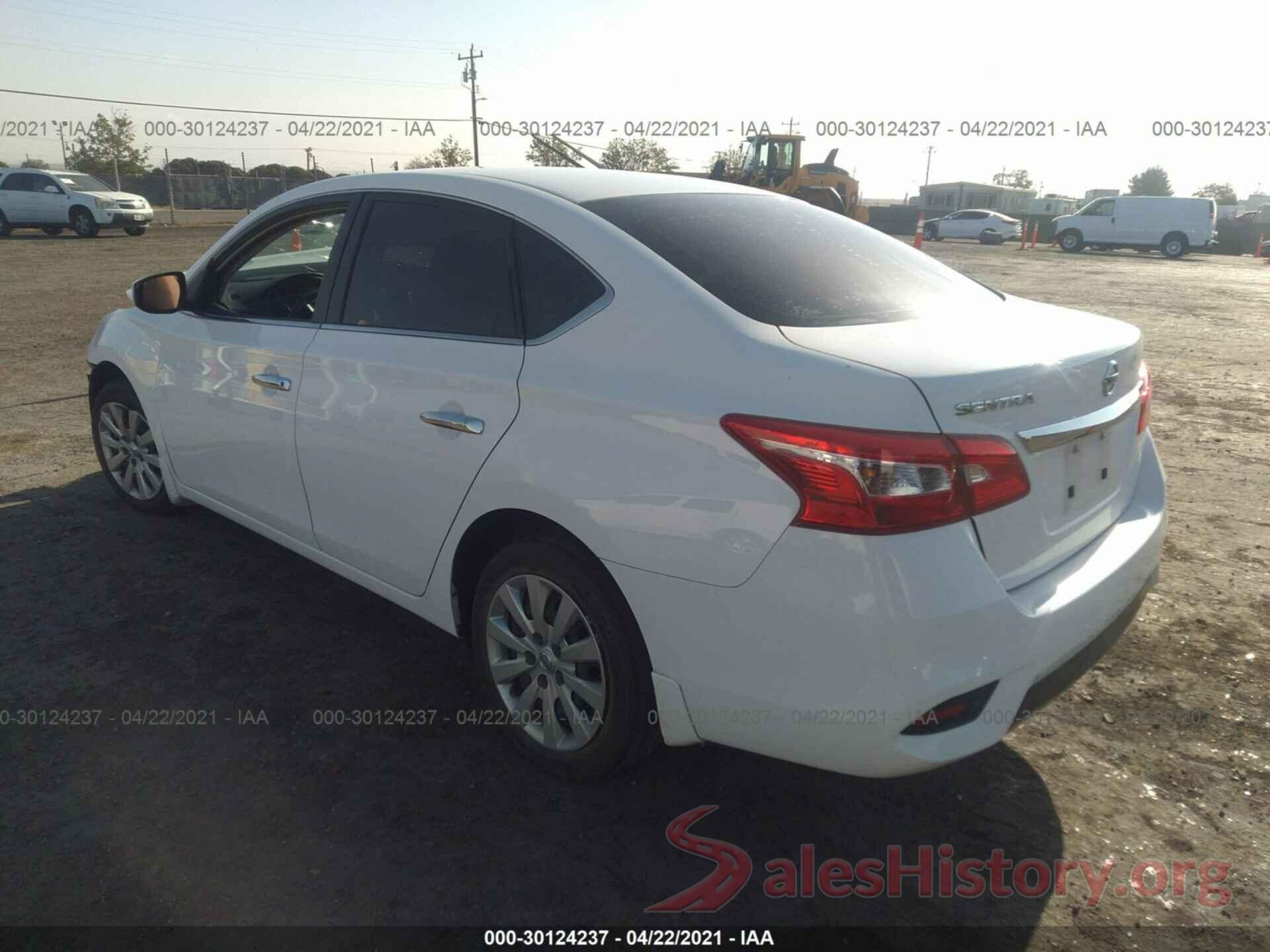 3N1AB7AP1KY289260 2019 NISSAN SENTRA