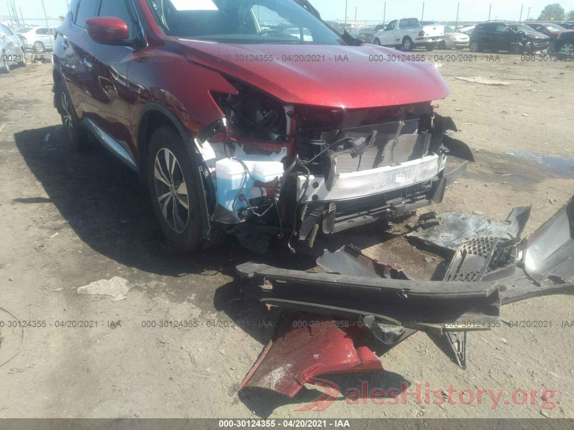 5N1AZ2MJ3KN162442 2019 NISSAN MURANO