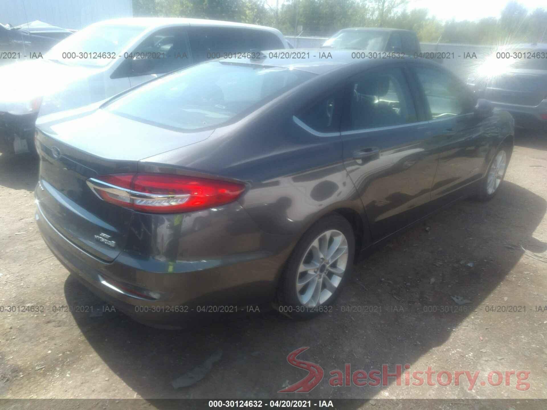 3FA6P0LU9KR242542 2019 FORD FUSION HYBRID