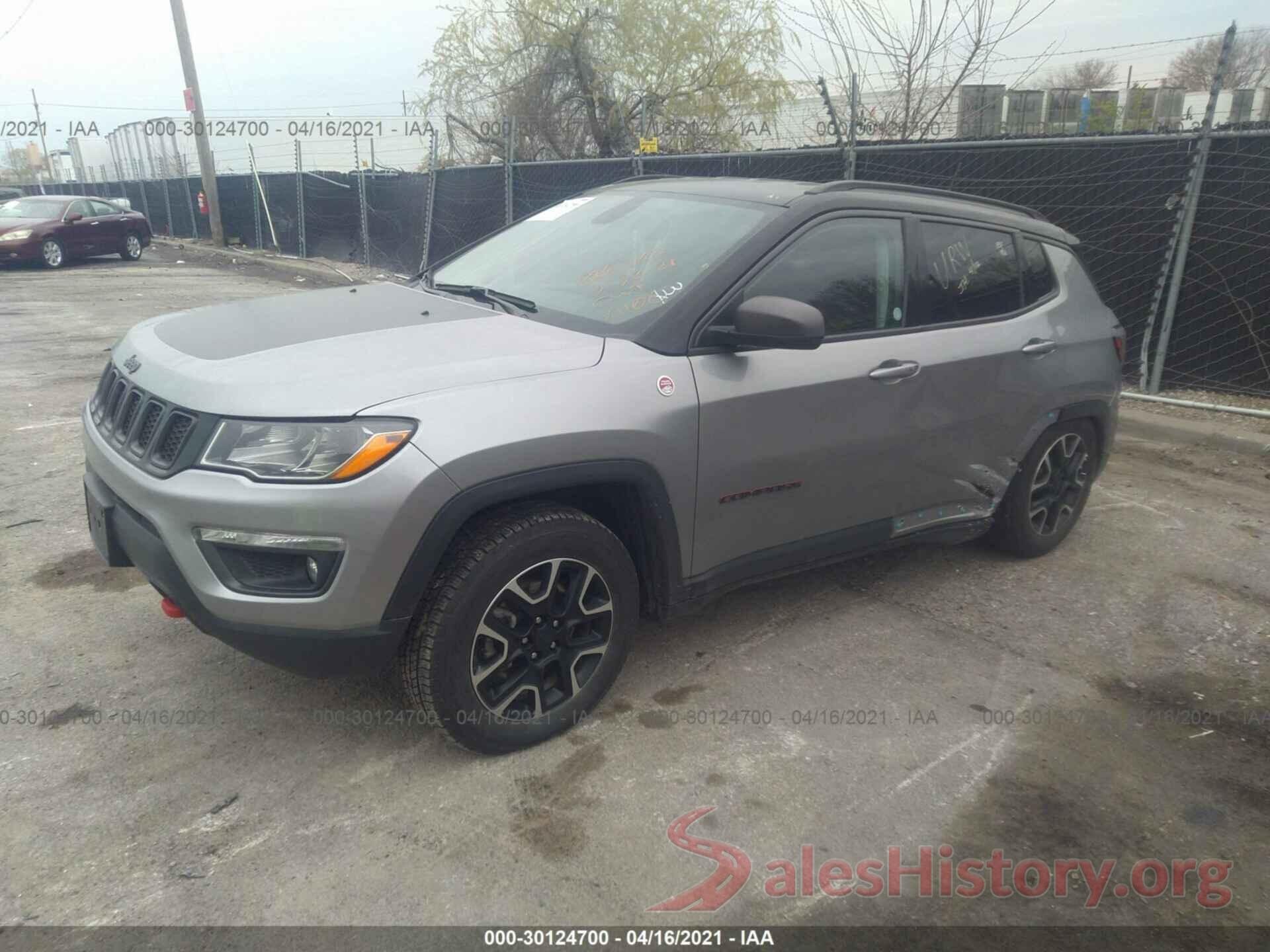 3C4NJDDB0LT189536 2020 JEEP COMPASS