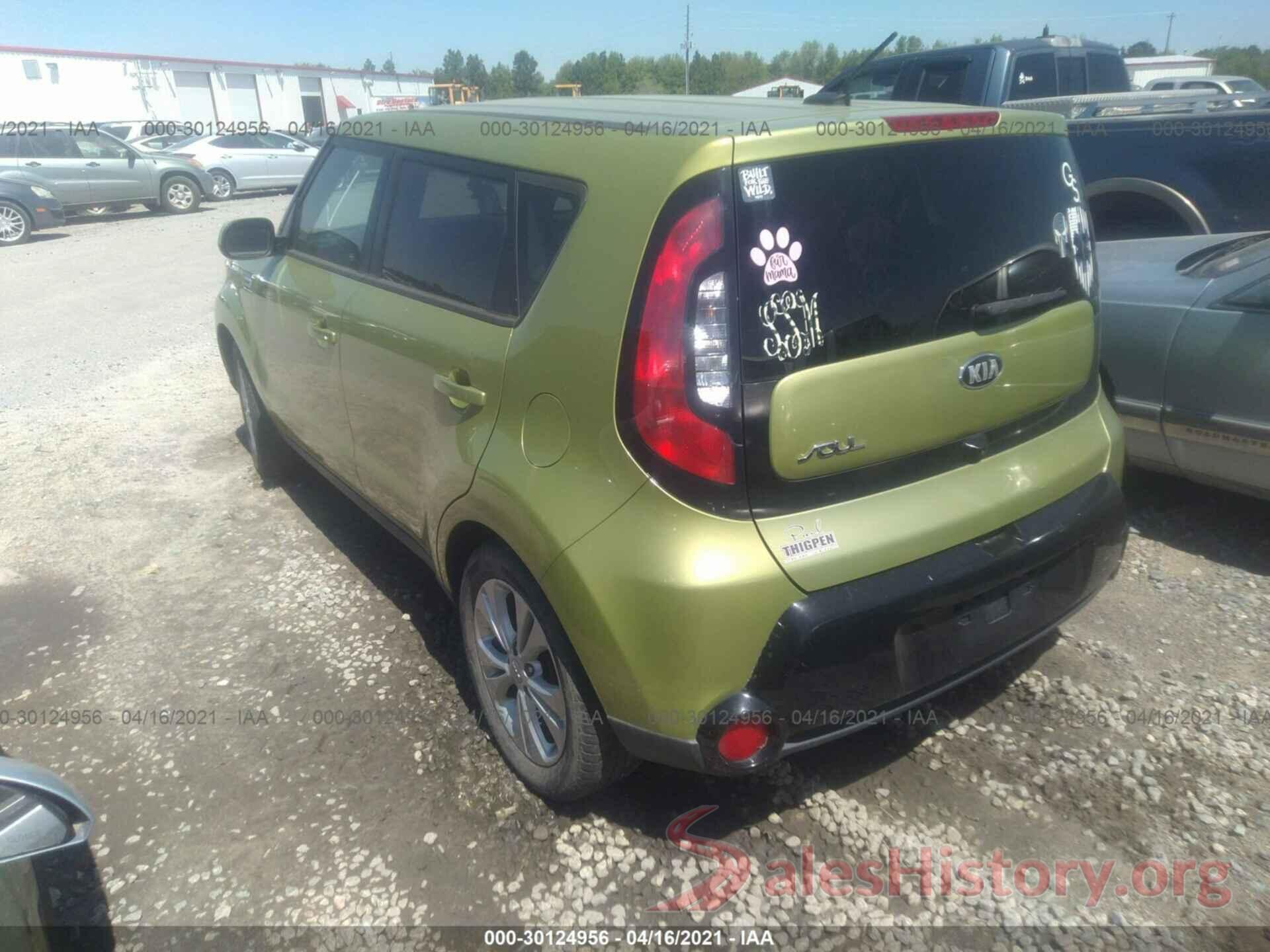 KNDJP3A50G7821242 2016 KIA SOUL