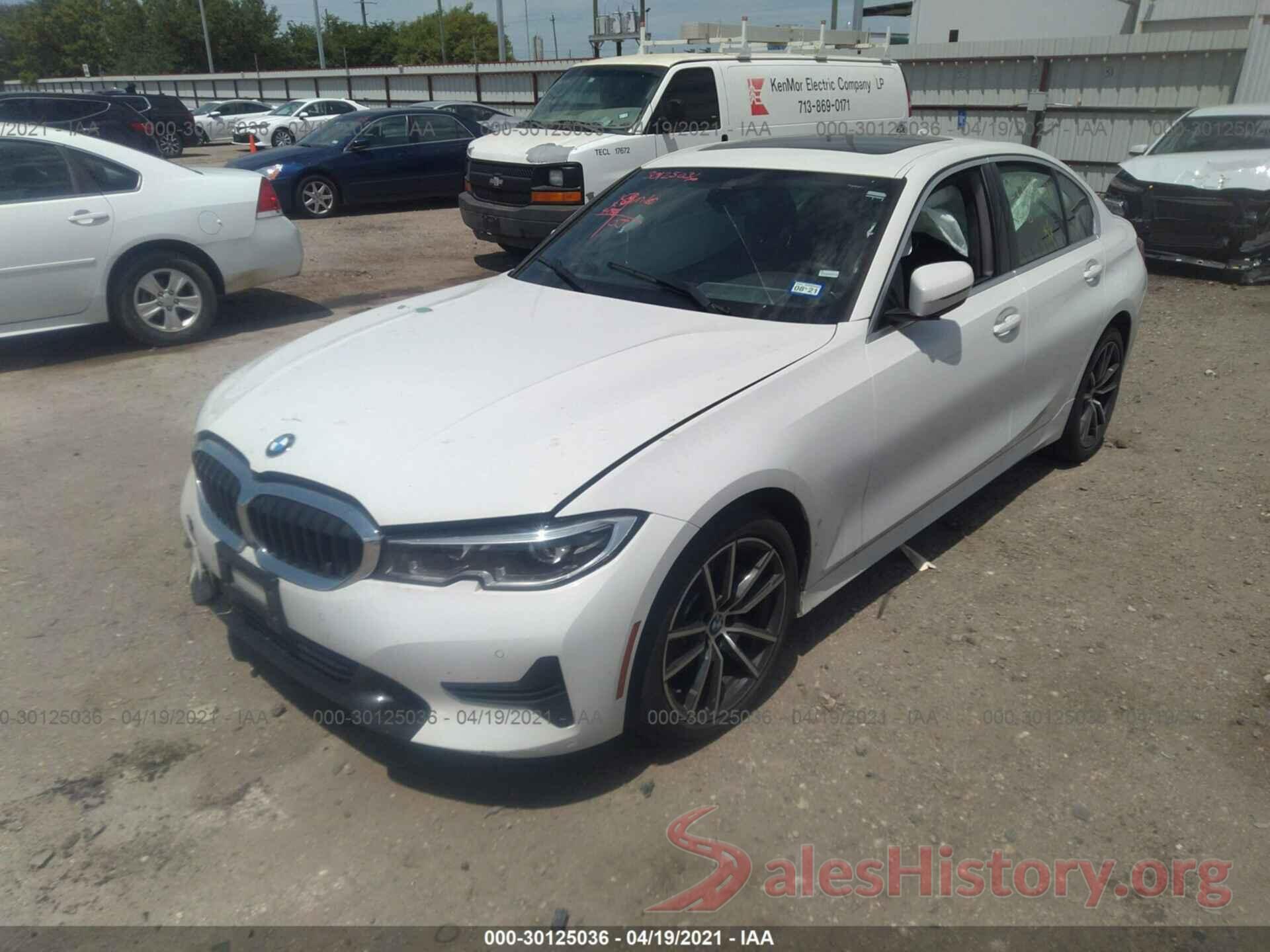 3MW5R1J03L8B04165 2020 BMW 3 SERIES