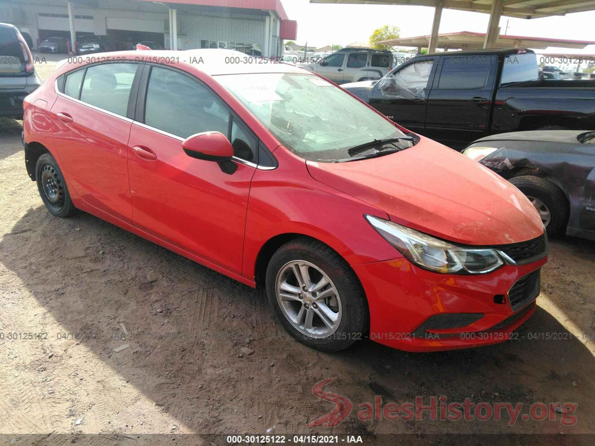 3G1BE6SM7HS587467 2017 CHEVROLET CRUZE