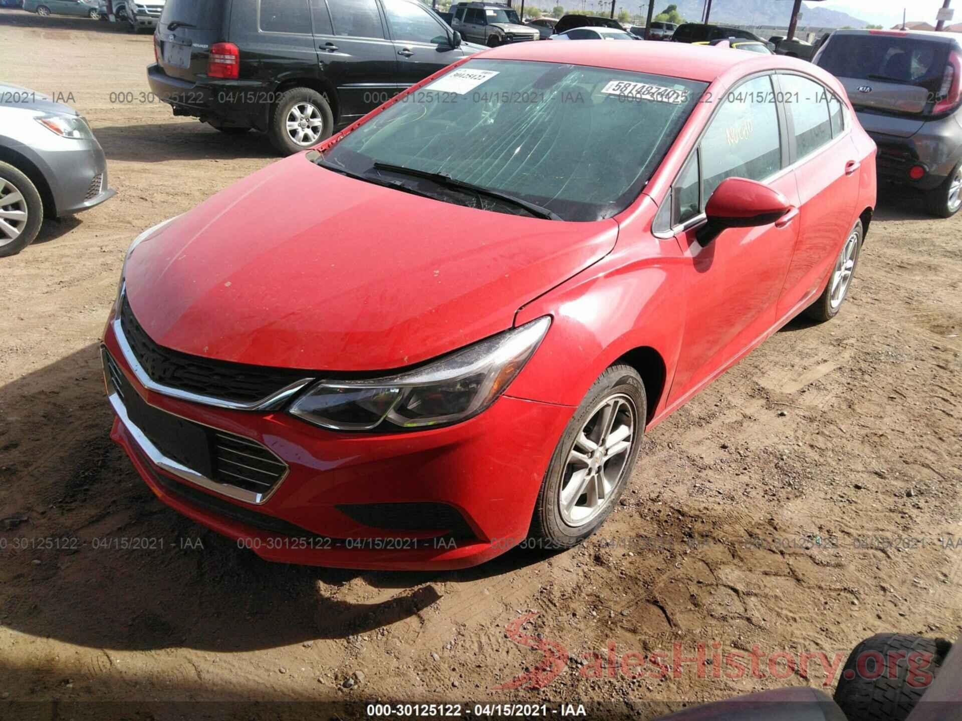 3G1BE6SM7HS587467 2017 CHEVROLET CRUZE