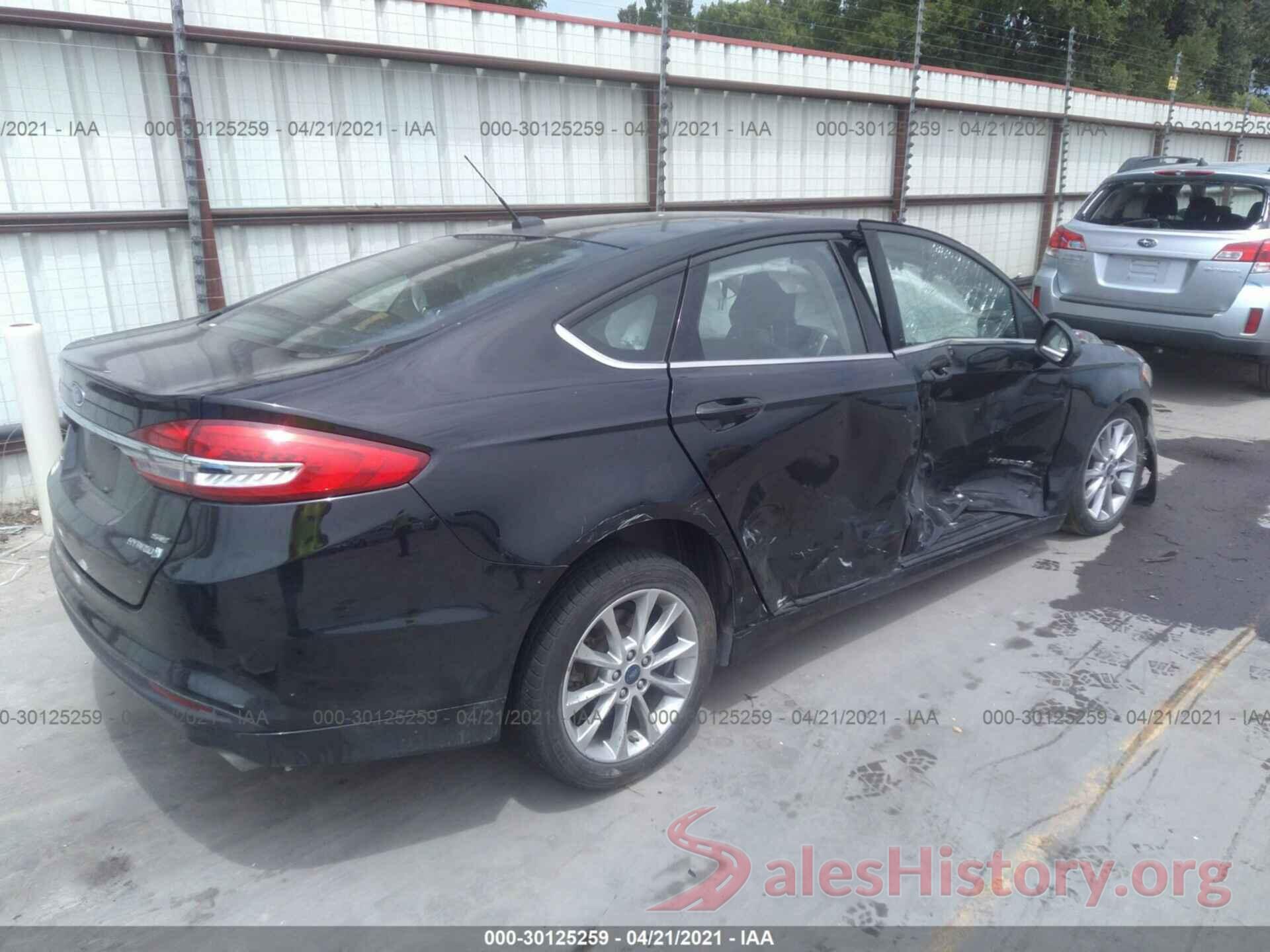 3FA6P0LU3HR344072 2017 FORD FUSION