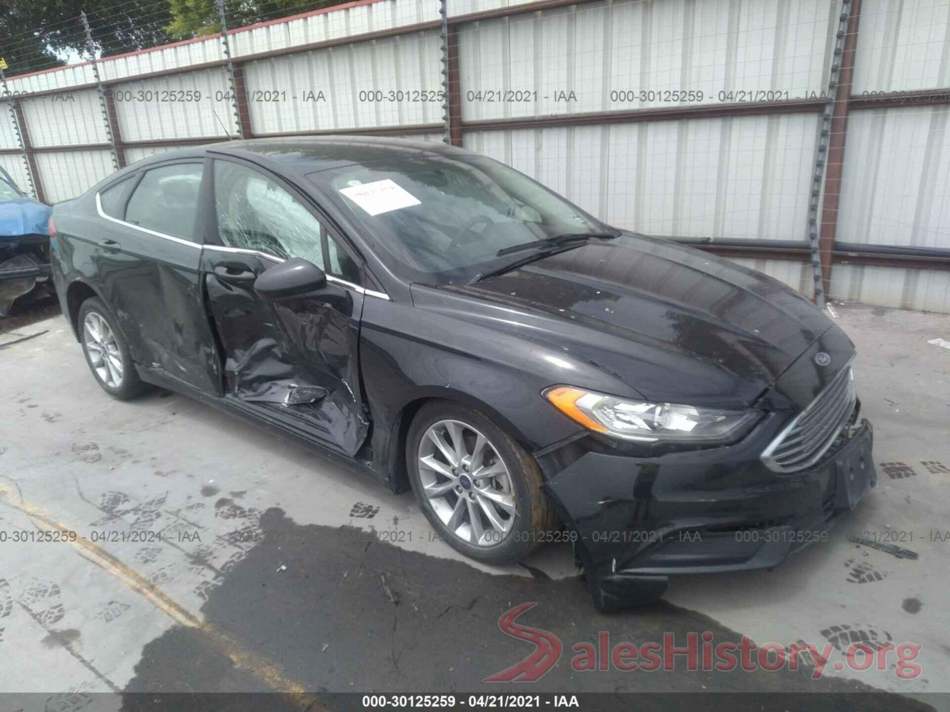 3FA6P0LU3HR344072 2017 FORD FUSION