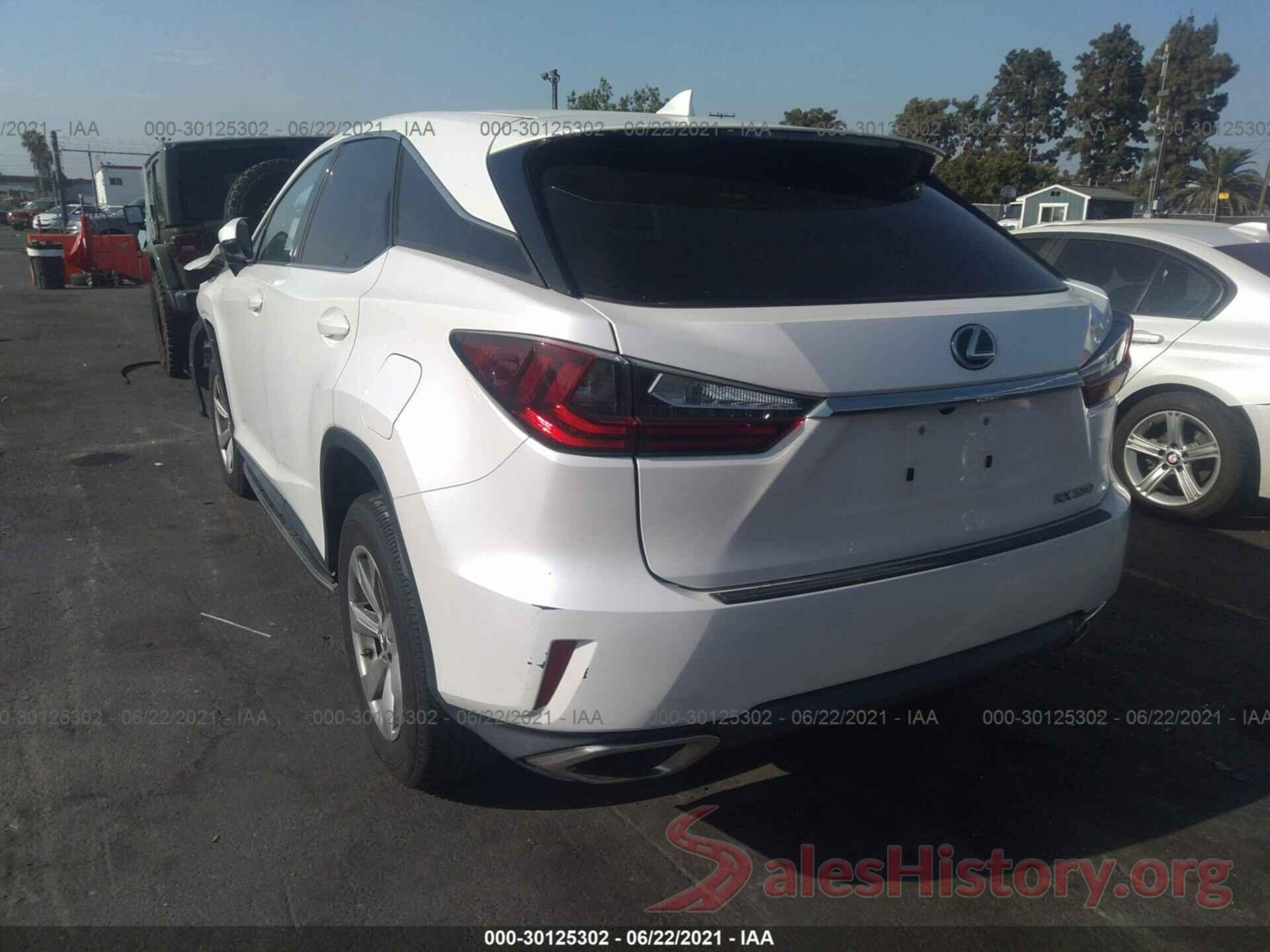 2T2ZZMCA2KC125336 2019 LEXUS RX