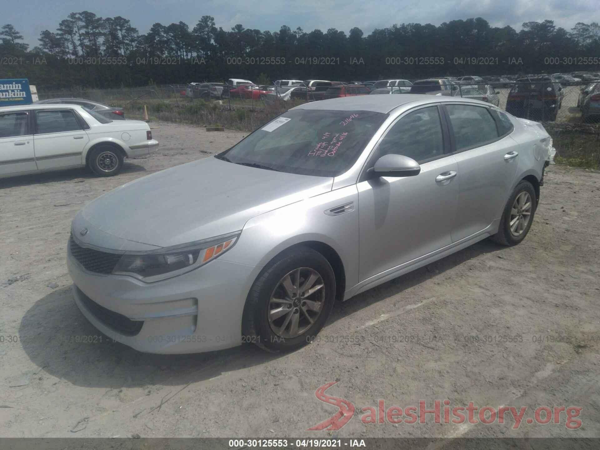 5XXGT4L31HG176679 2017 KIA OPTIMA