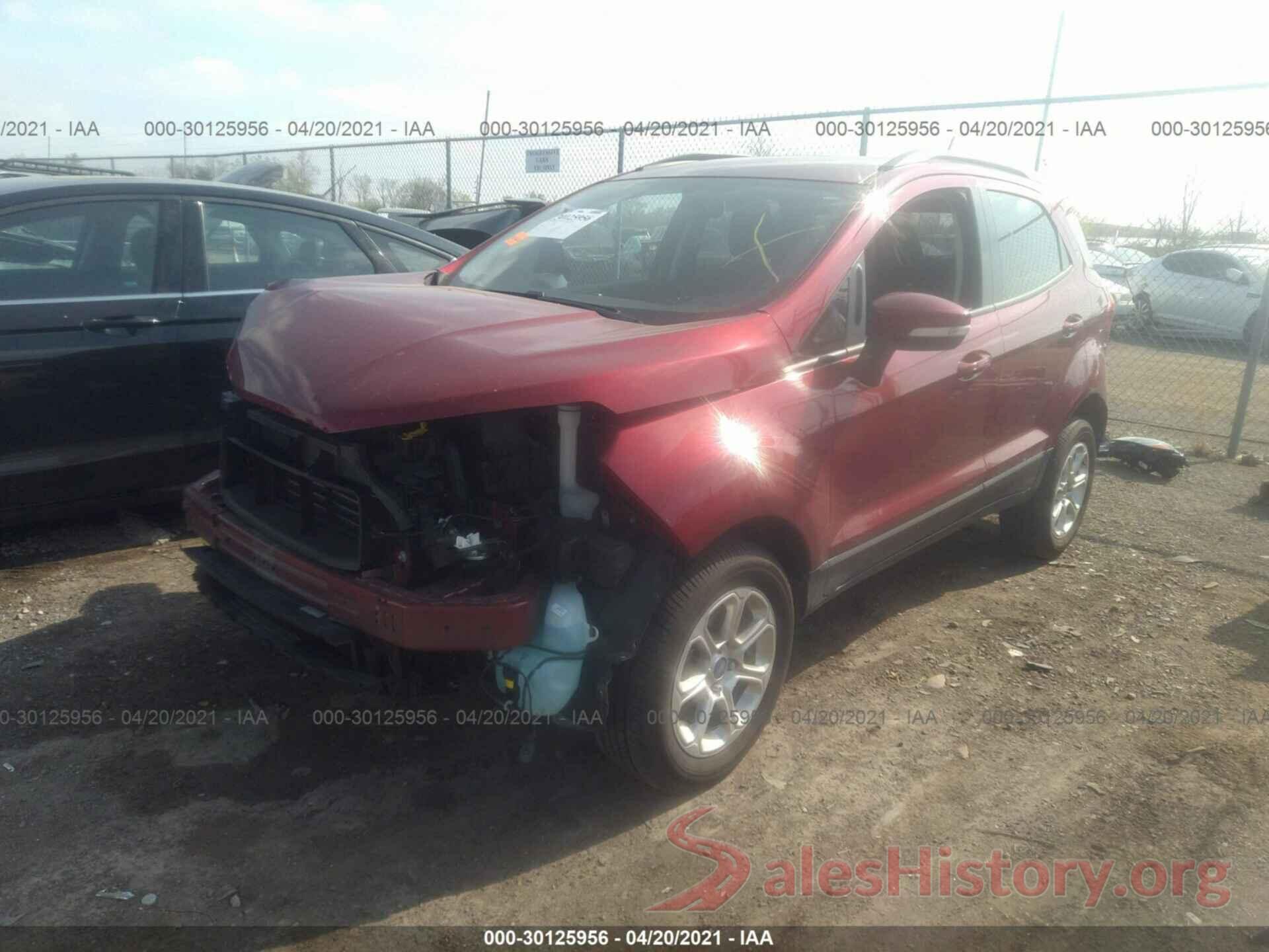 MAJ6S3GL6LC324049 2020 FORD ECOSPORT