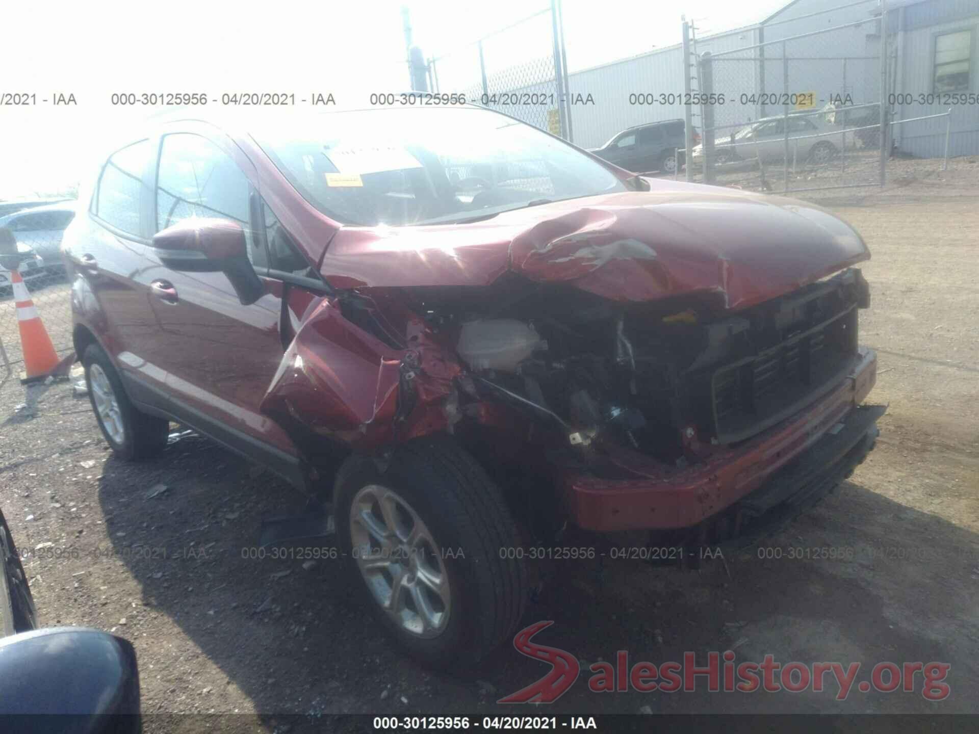 MAJ6S3GL6LC324049 2020 FORD ECOSPORT