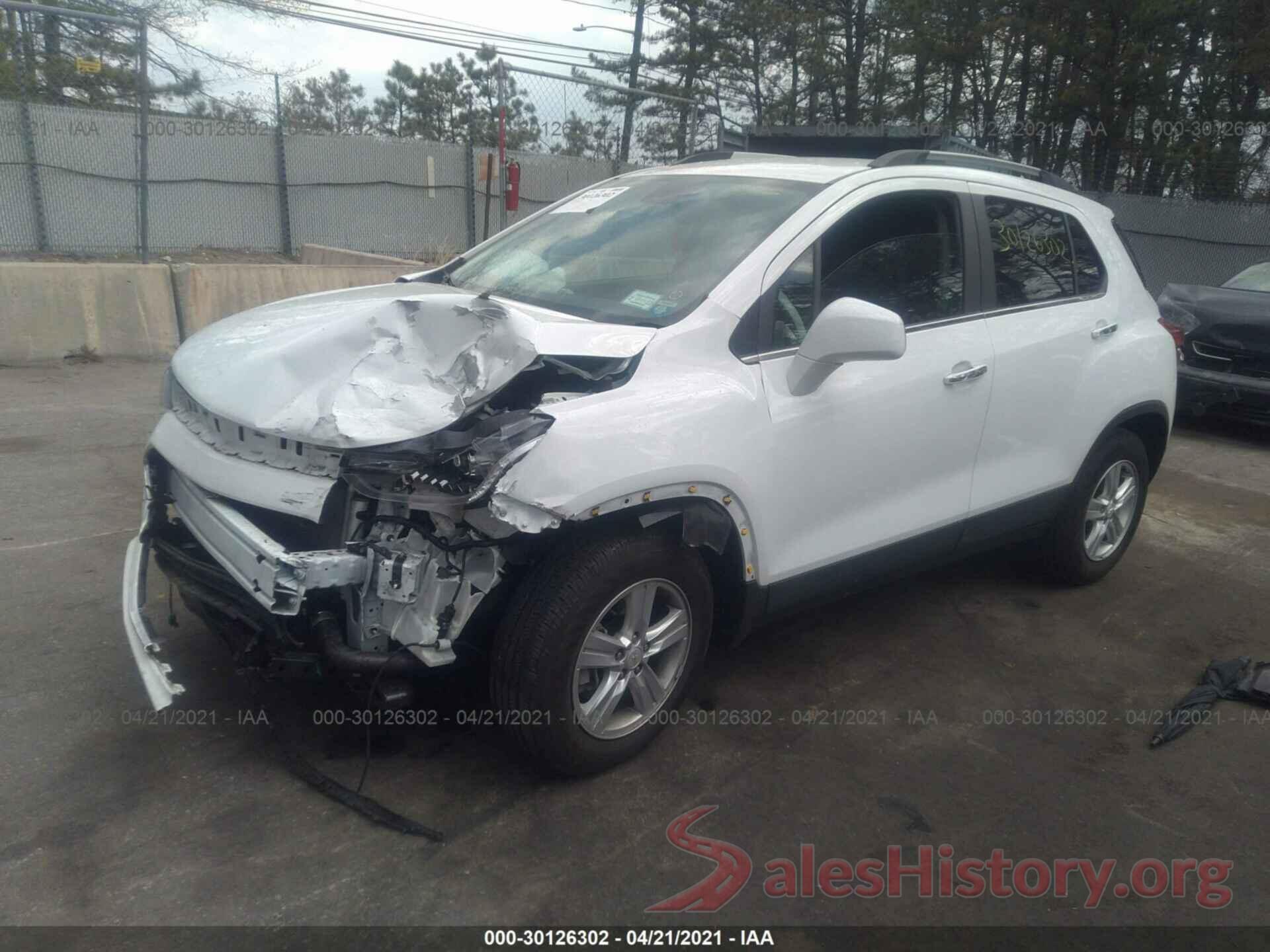 KL7CJLSB4LB085425 2020 CHEVROLET TRAX