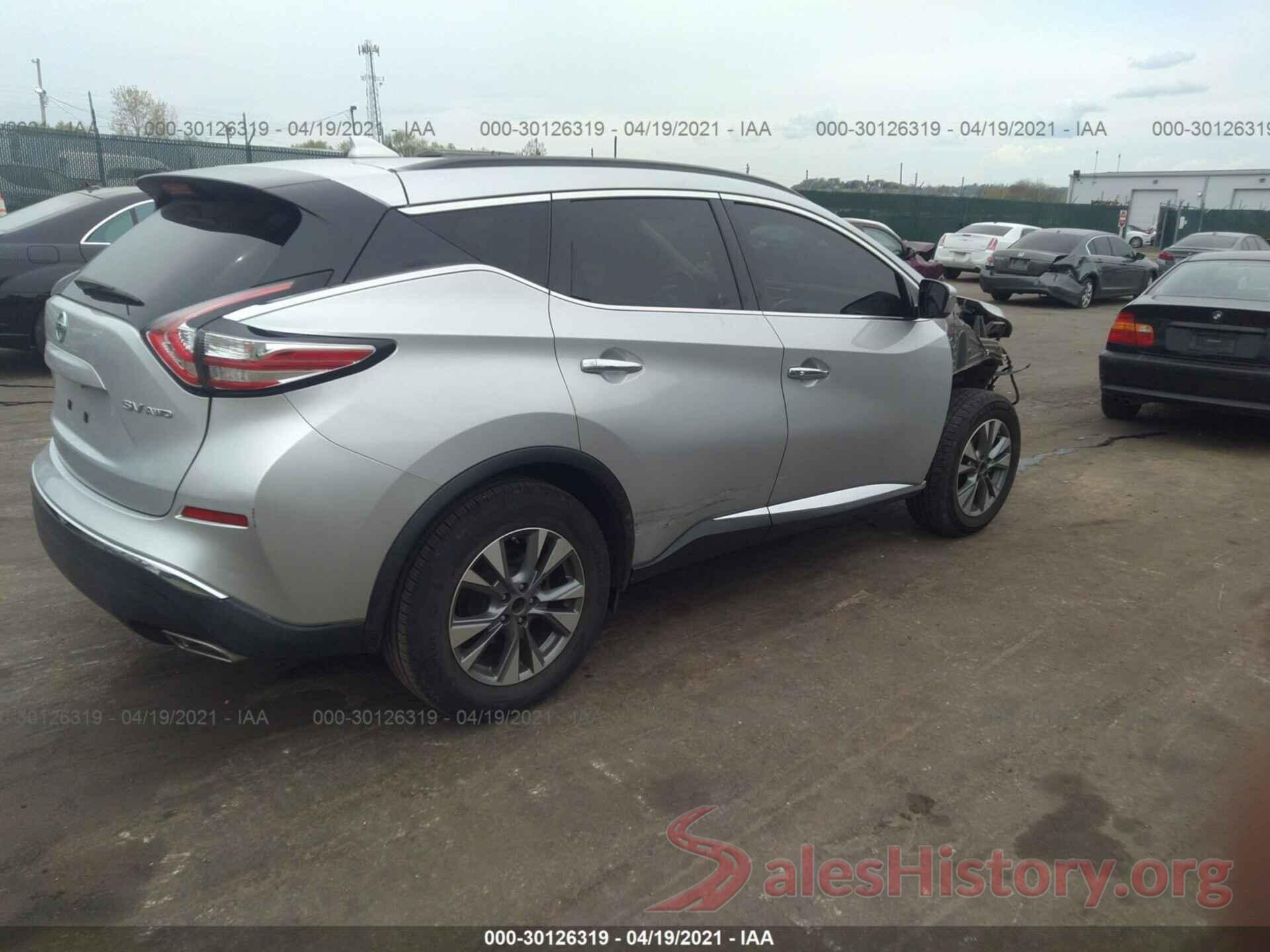 5N1AZ2MH7HN105490 2017 NISSAN MURANO