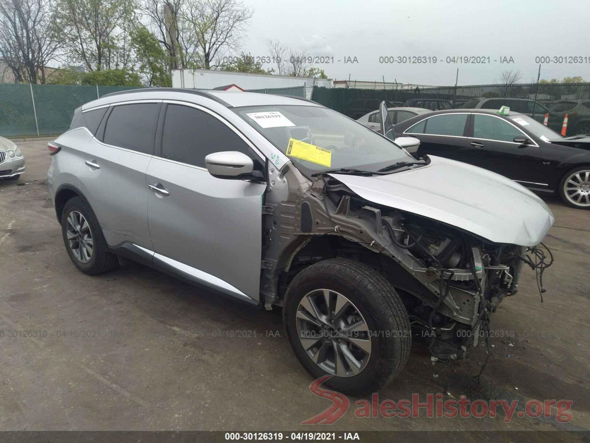 5N1AZ2MH7HN105490 2017 NISSAN MURANO