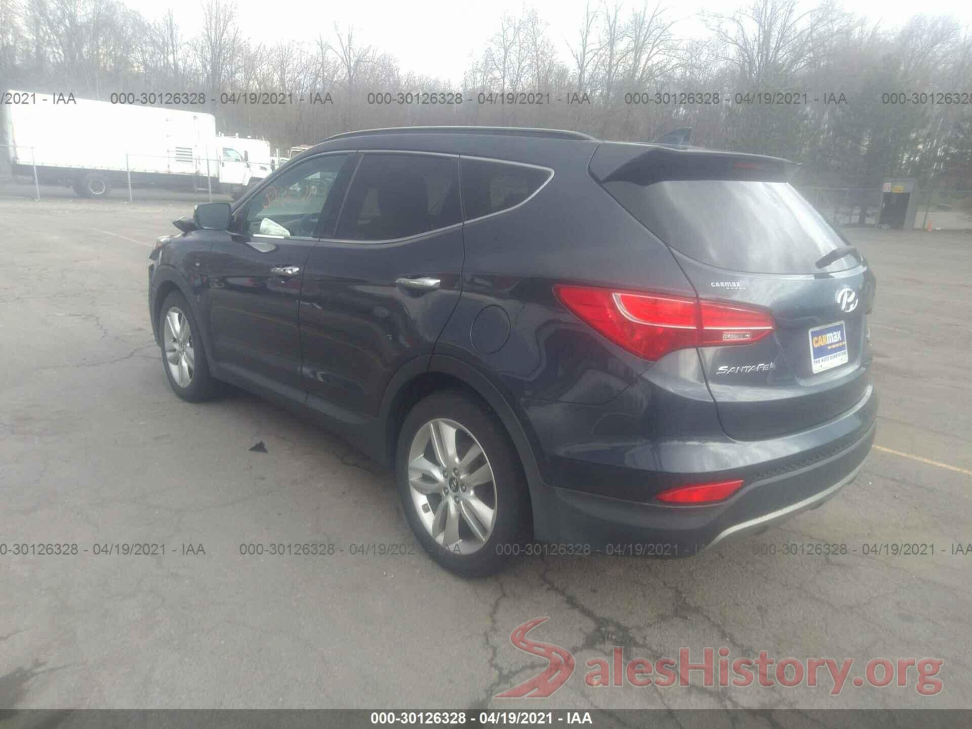 5XYZWDLA2GG358755 2016 HYUNDAI SANTA FE SPORT