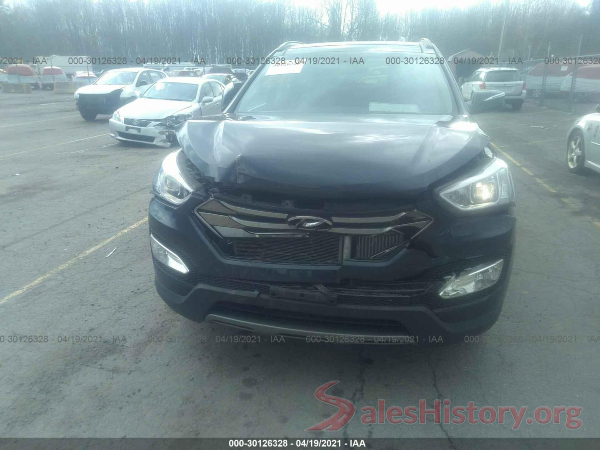 5XYZWDLA2GG358755 2016 HYUNDAI SANTA FE SPORT