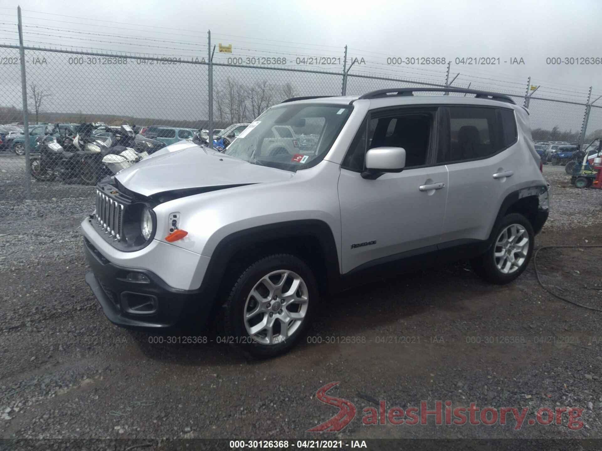 ZACCJBBT9GPD74883 2016 JEEP RENEGADE