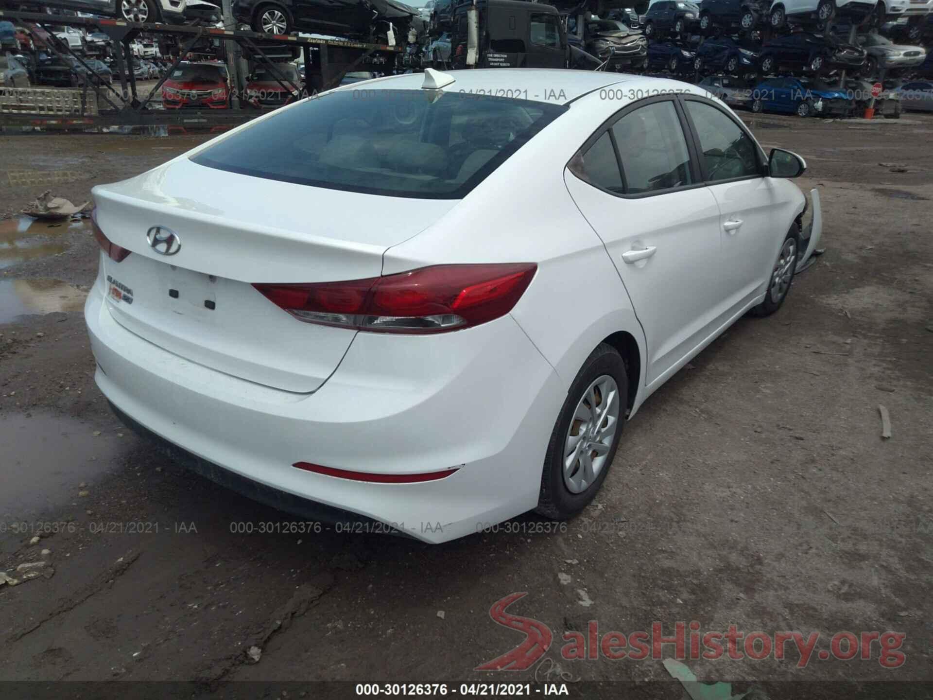 5NPD74LF2HH184859 2017 HYUNDAI ELANTRA