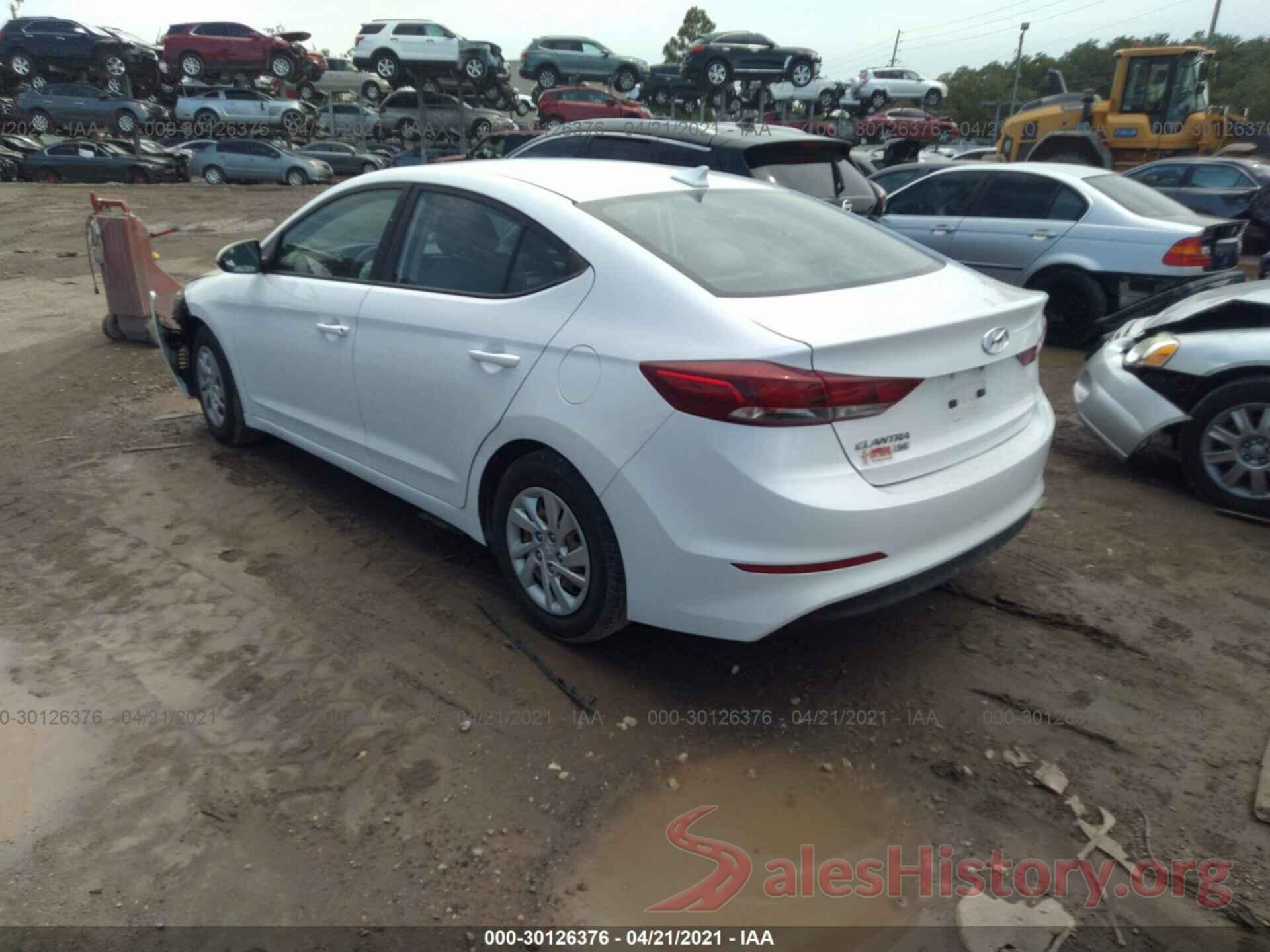 5NPD74LF2HH184859 2017 HYUNDAI ELANTRA