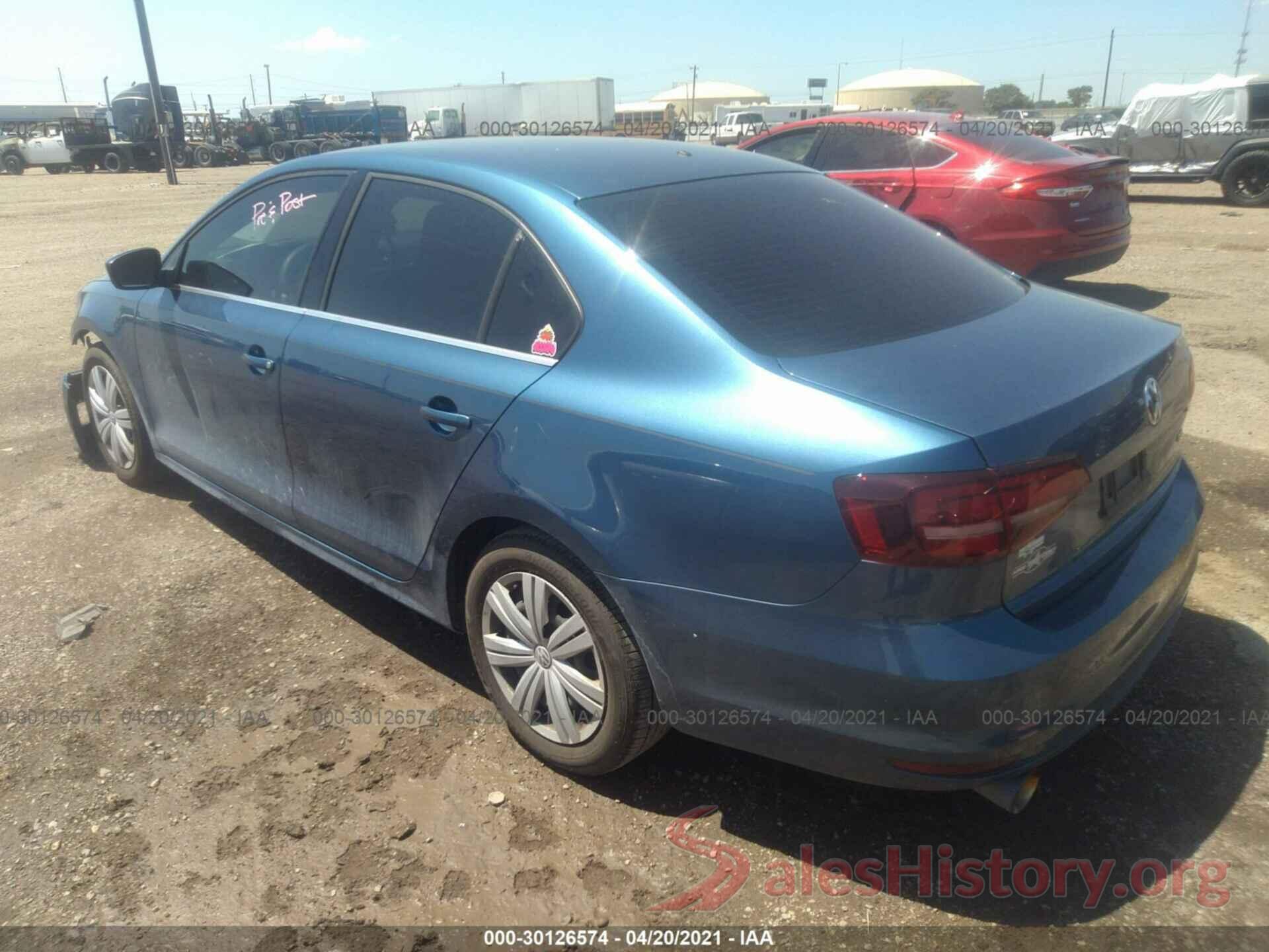 3VW2B7AJ0HM308200 2017 VOLKSWAGEN JETTA