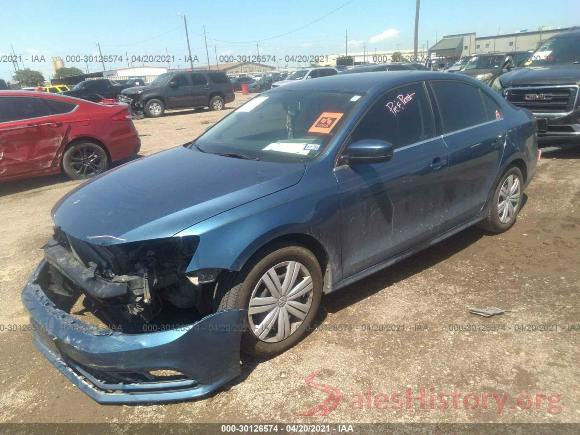 3VW2B7AJ0HM308200 2017 VOLKSWAGEN JETTA