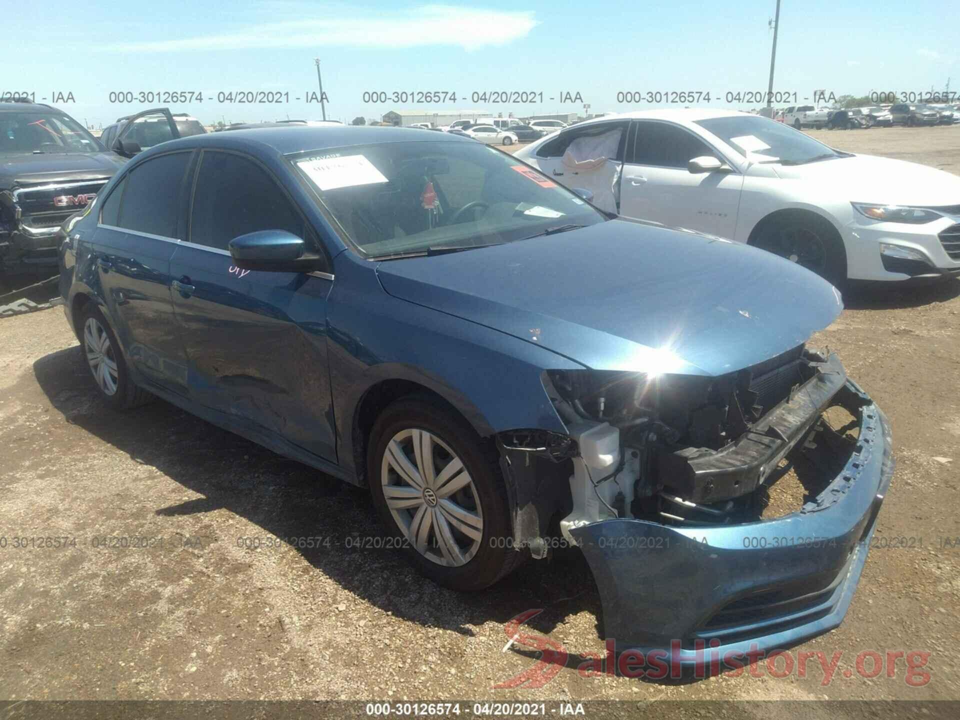 3VW2B7AJ0HM308200 2017 VOLKSWAGEN JETTA