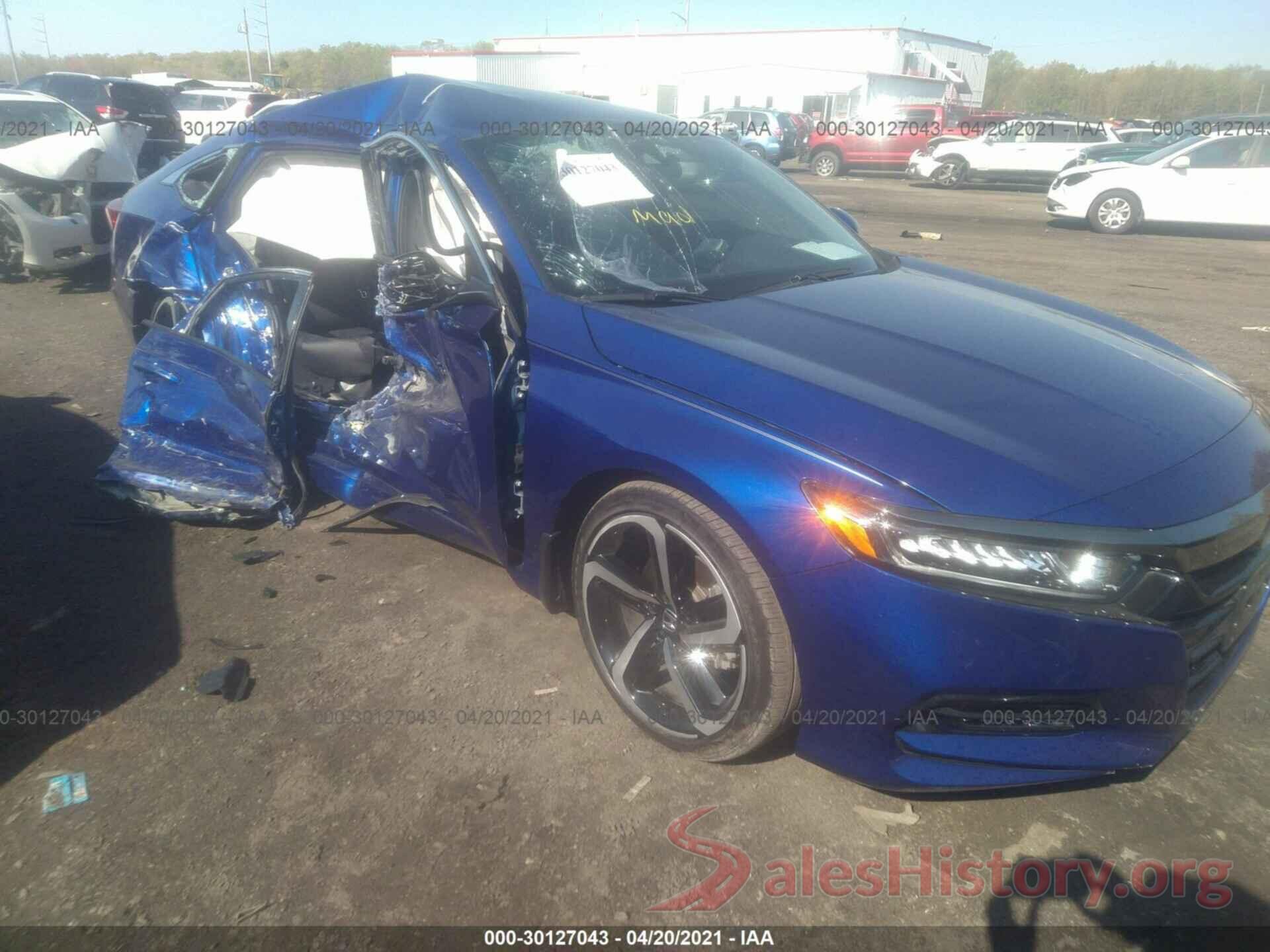 1HGCV1F34KA123546 2019 HONDA ACCORD SEDAN