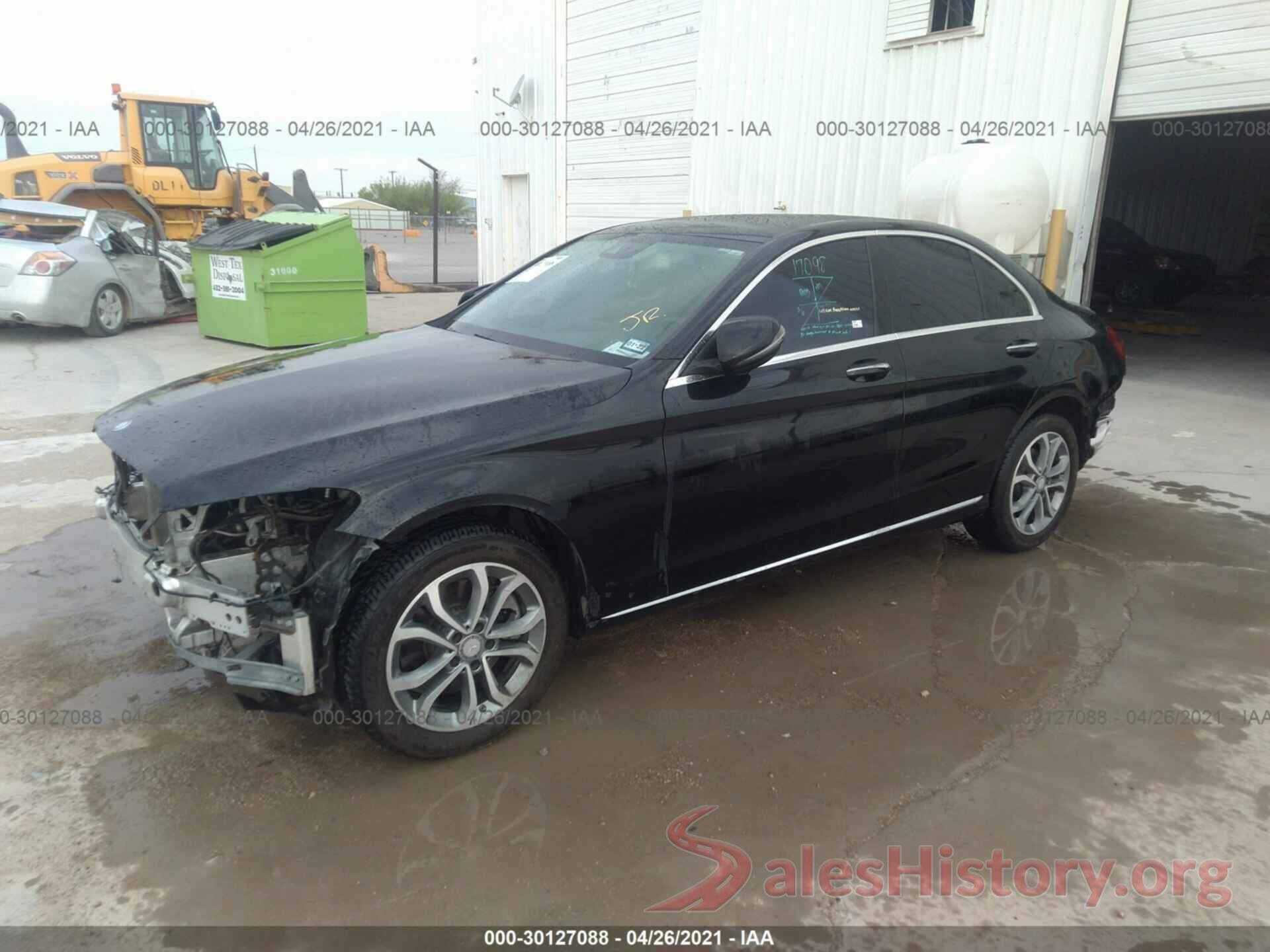 WDDWF4KB8GR149685 2016 MERCEDES-BENZ C-CLASS