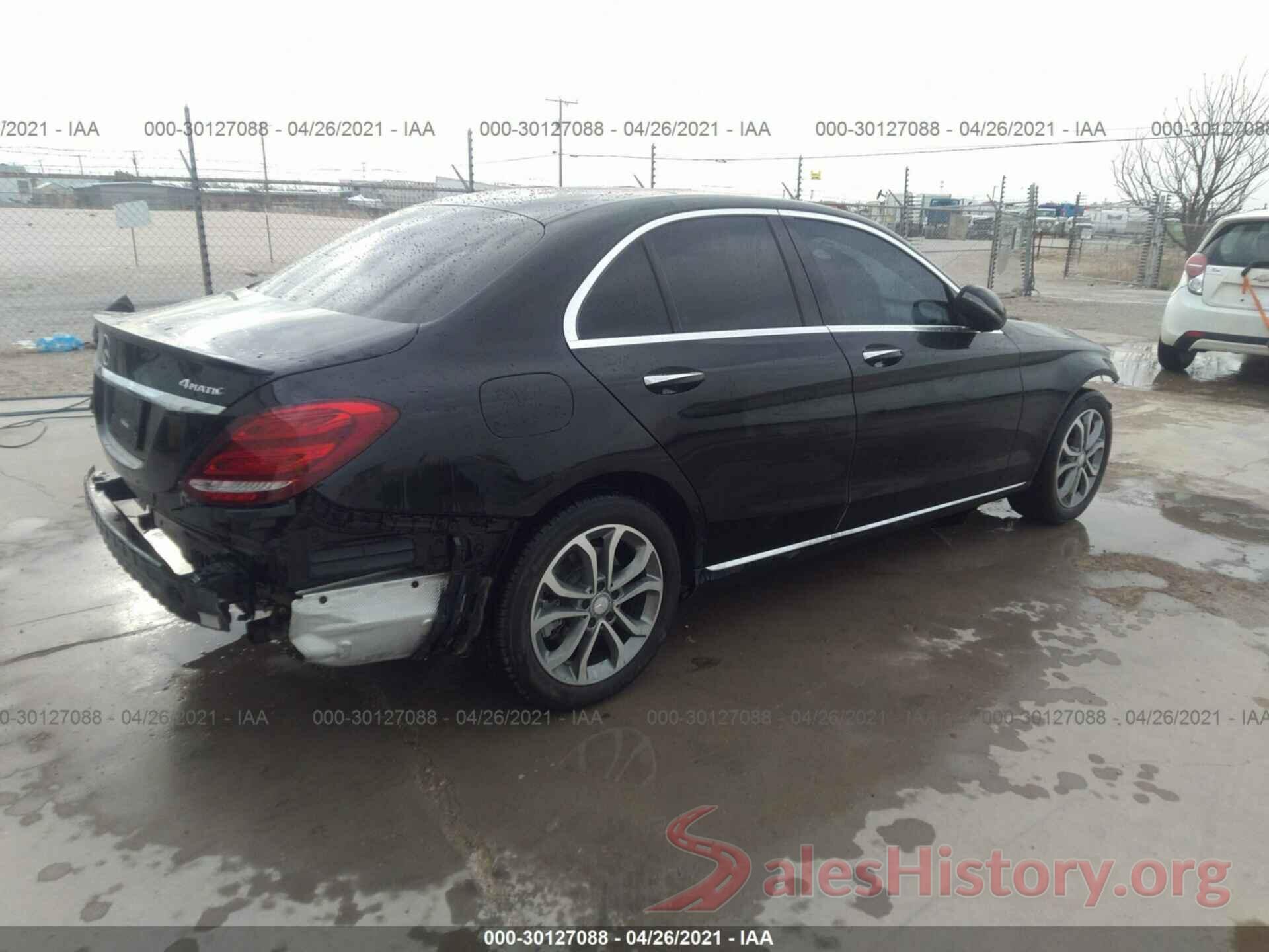 WDDWF4KB8GR149685 2016 MERCEDES-BENZ C-CLASS