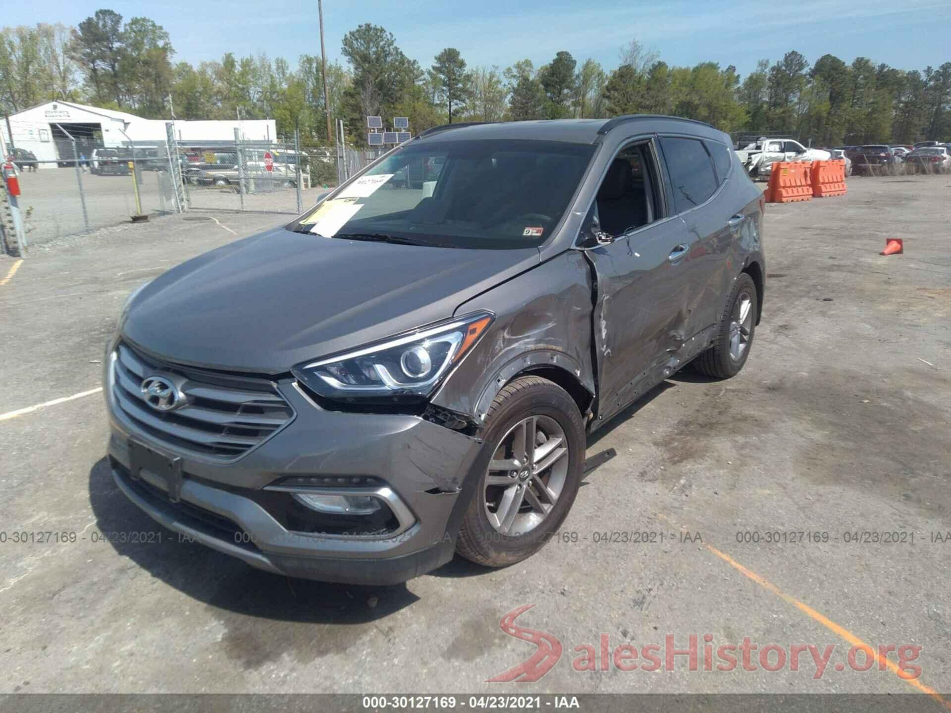 5NMZU3LB1HH007464 2017 HYUNDAI SANTA FE SPORT