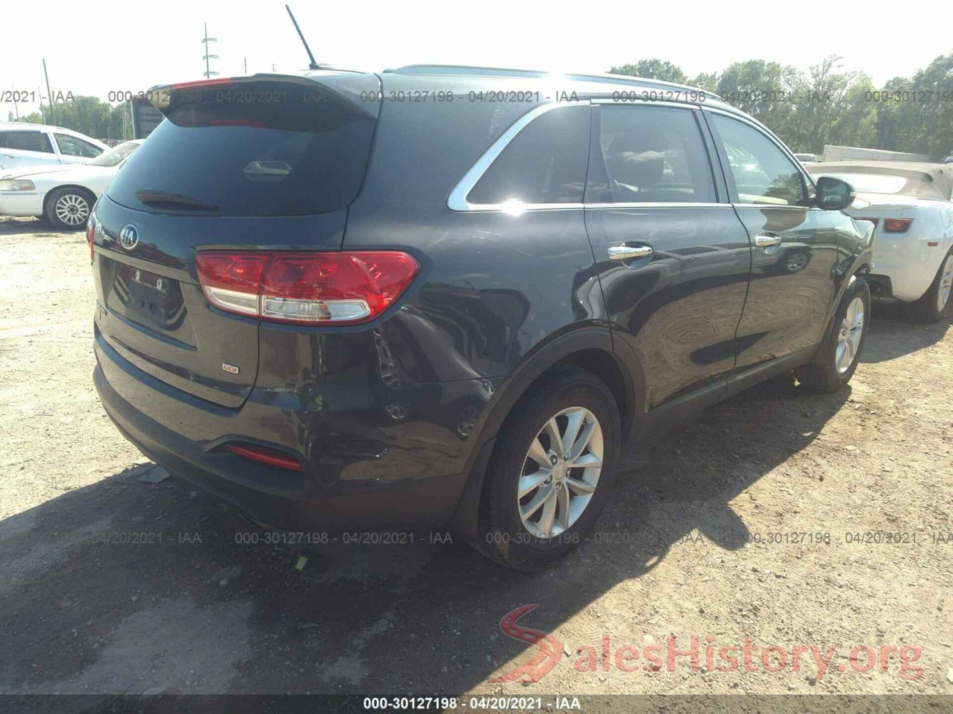 5XYPG4A3XHG215160 2017 KIA SORENTO