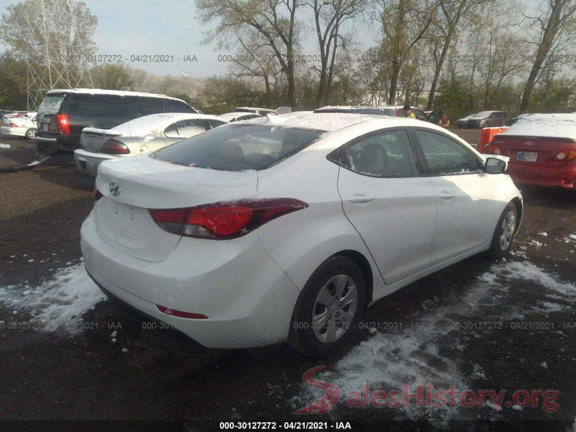 5NPDH4AE1GH755506 2016 HYUNDAI ELANTRA