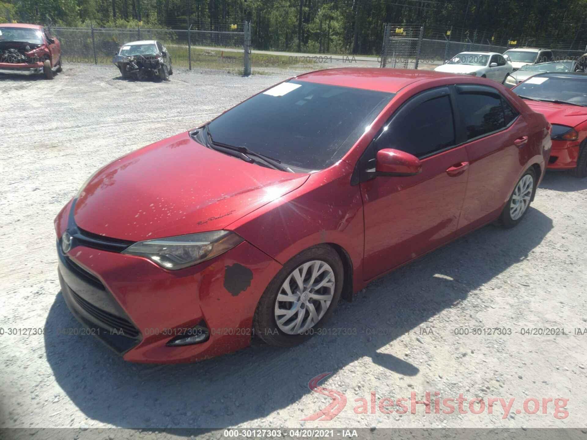 5YFBURHE2KP928807 2019 TOYOTA COROLLA