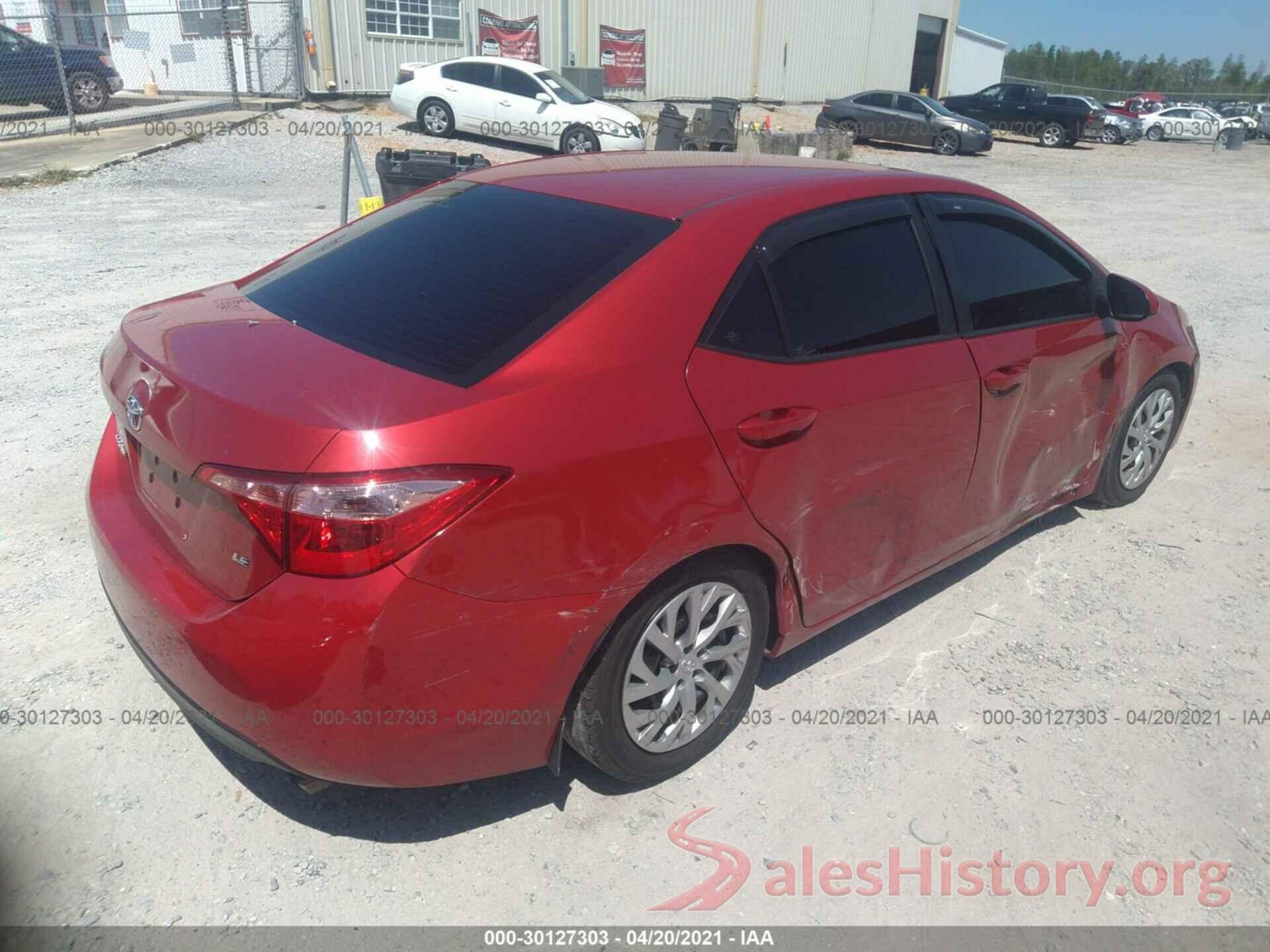 5YFBURHE2KP928807 2019 TOYOTA COROLLA