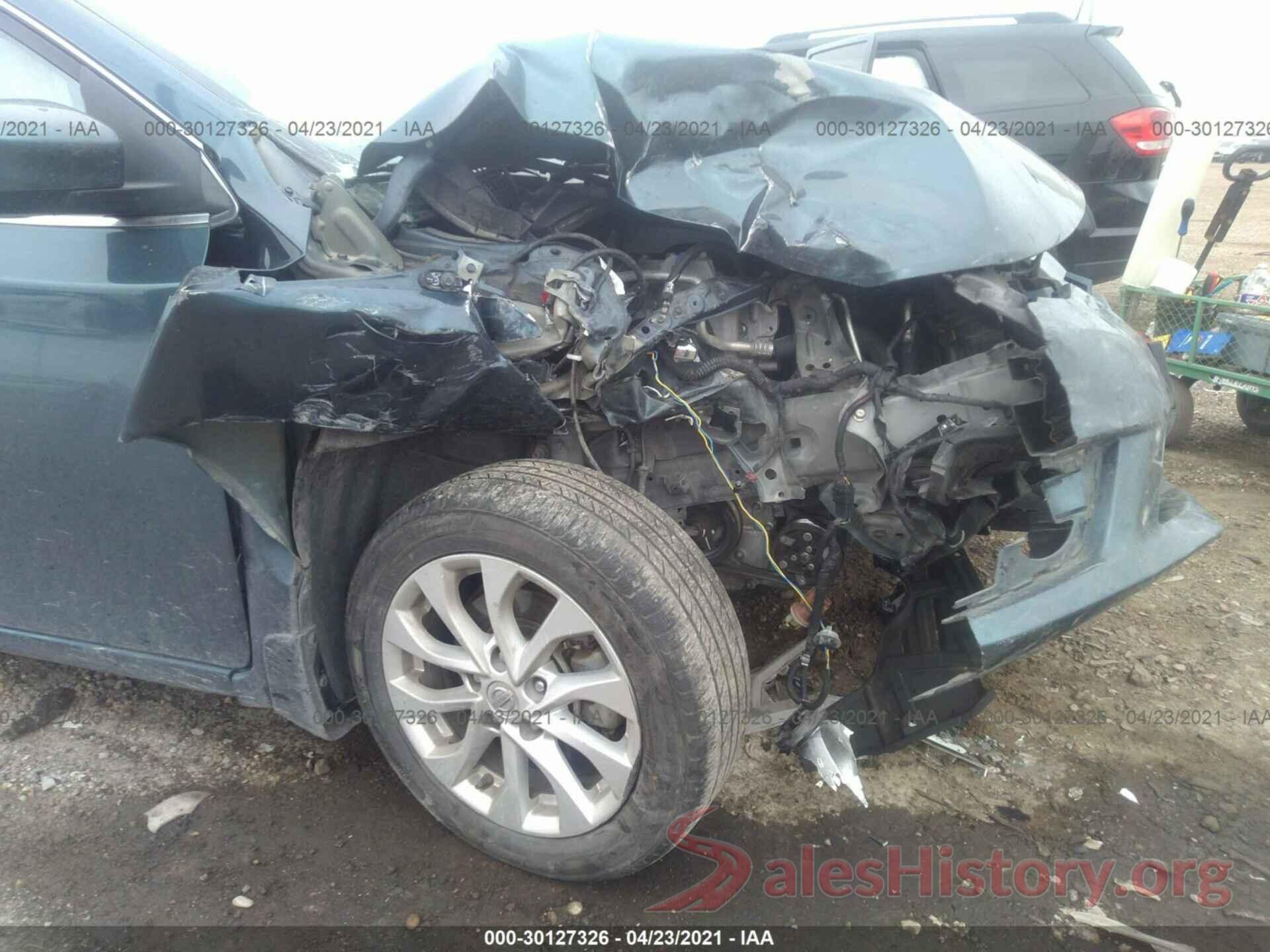 3N1AB7AP8HY375593 2017 NISSAN SENTRA