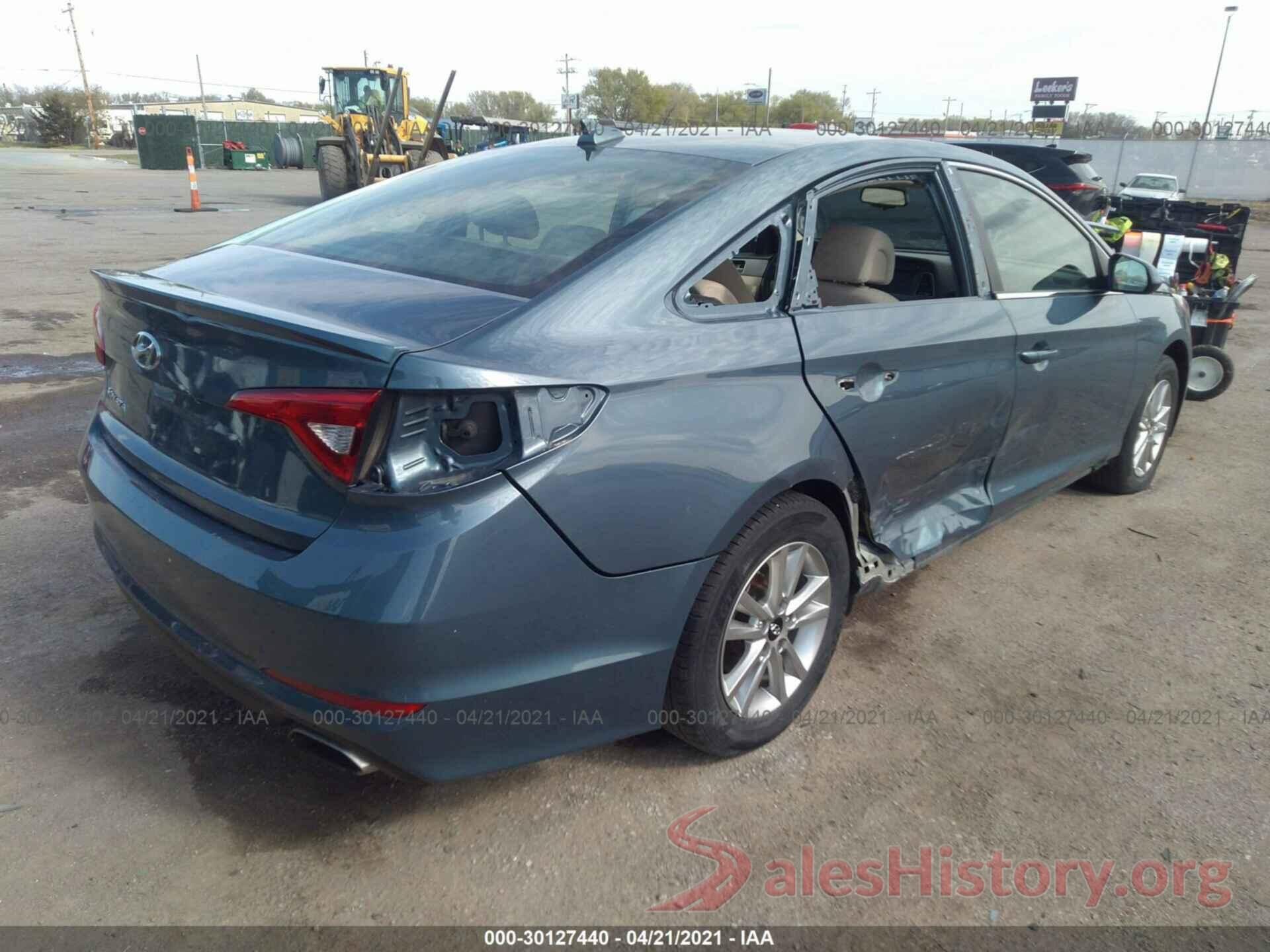 5NPE24AF9GH301566 2016 HYUNDAI SONATA