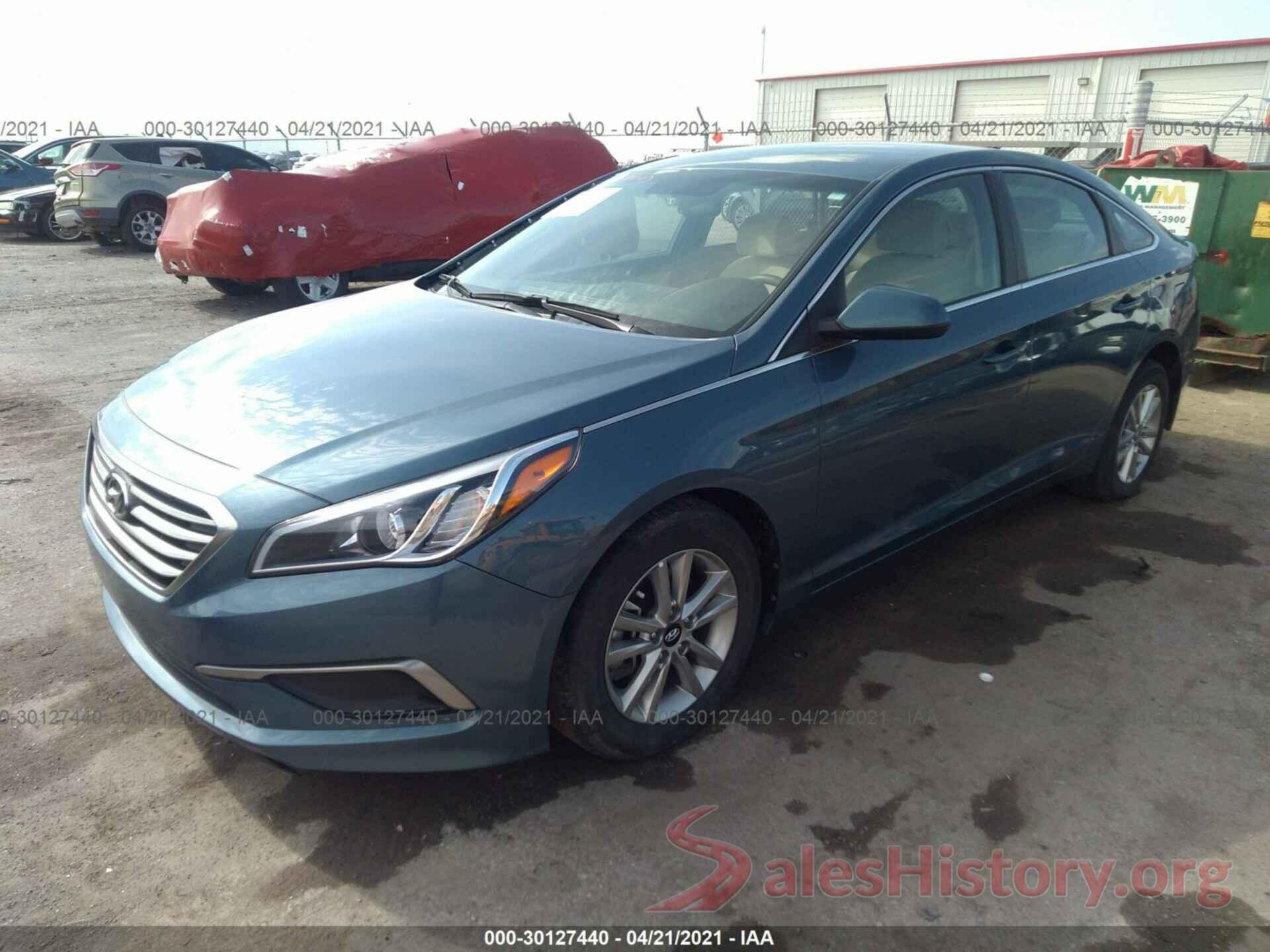 5NPE24AF9GH301566 2016 HYUNDAI SONATA