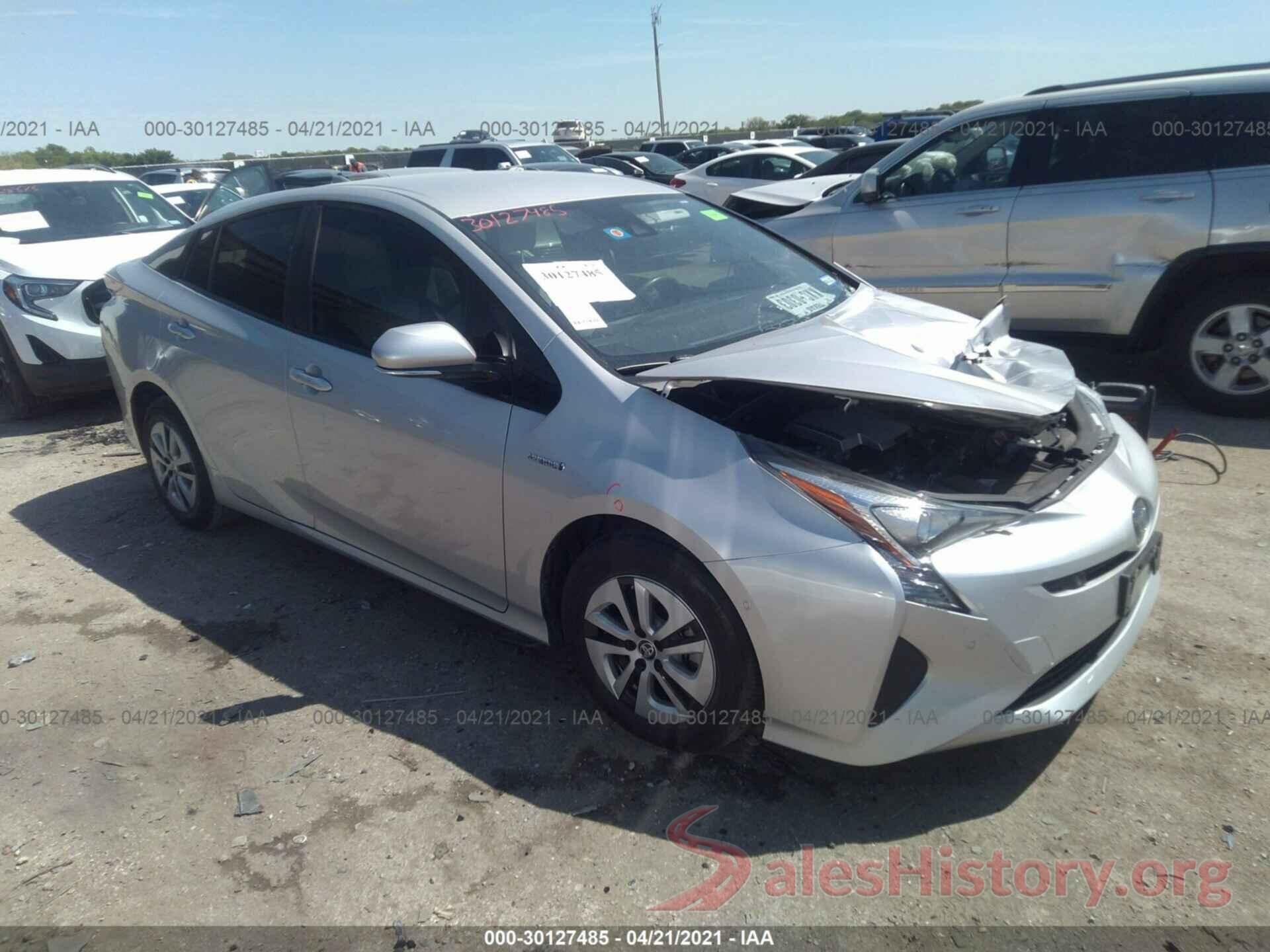 JTDKARFU3J3059838 2018 TOYOTA PRIUS