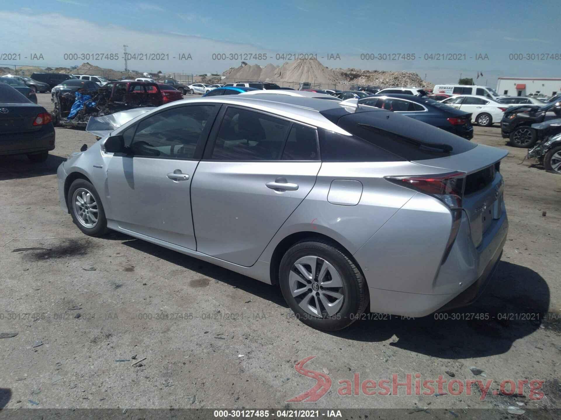 JTDKARFU3J3059838 2018 TOYOTA PRIUS