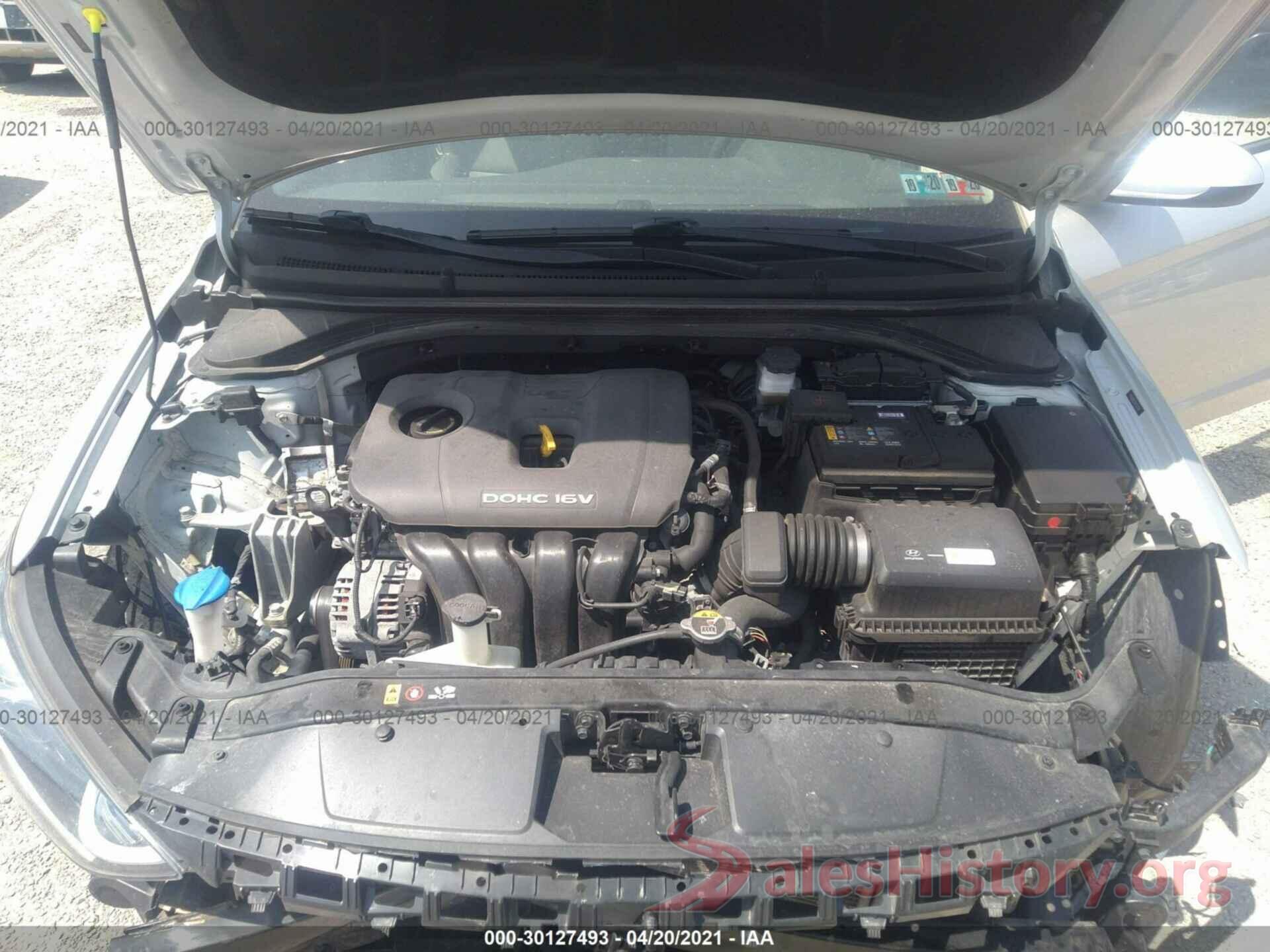 5NPD84LF0JH337192 2018 HYUNDAI ELANTRA