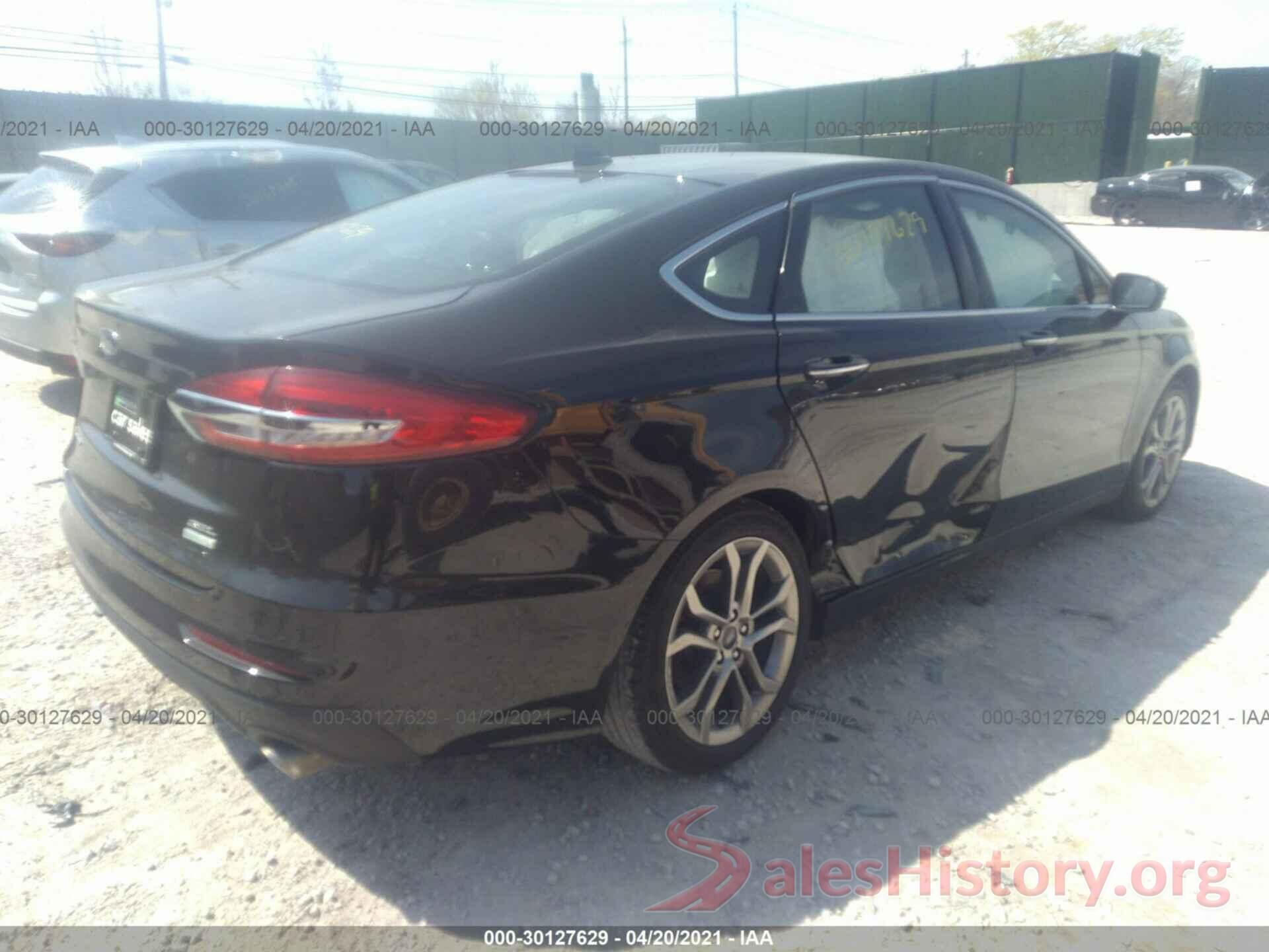 3FA6P0CD9KR236529 2019 FORD FUSION