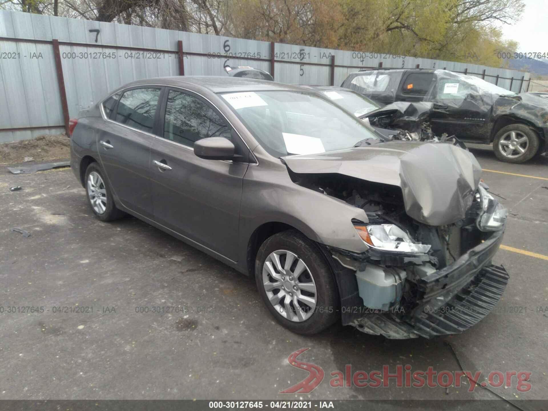 3N1AB7APXGY277387 2016 NISSAN SENTRA