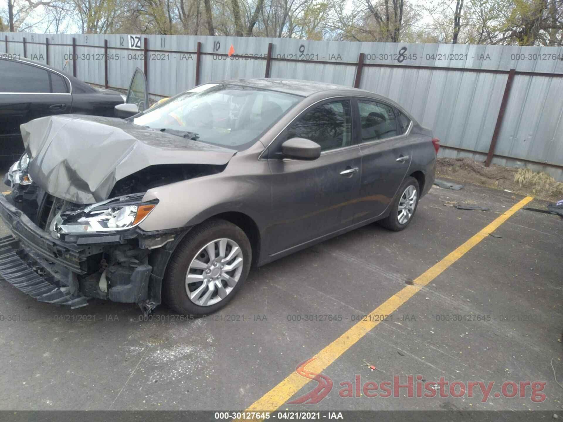 3N1AB7APXGY277387 2016 NISSAN SENTRA