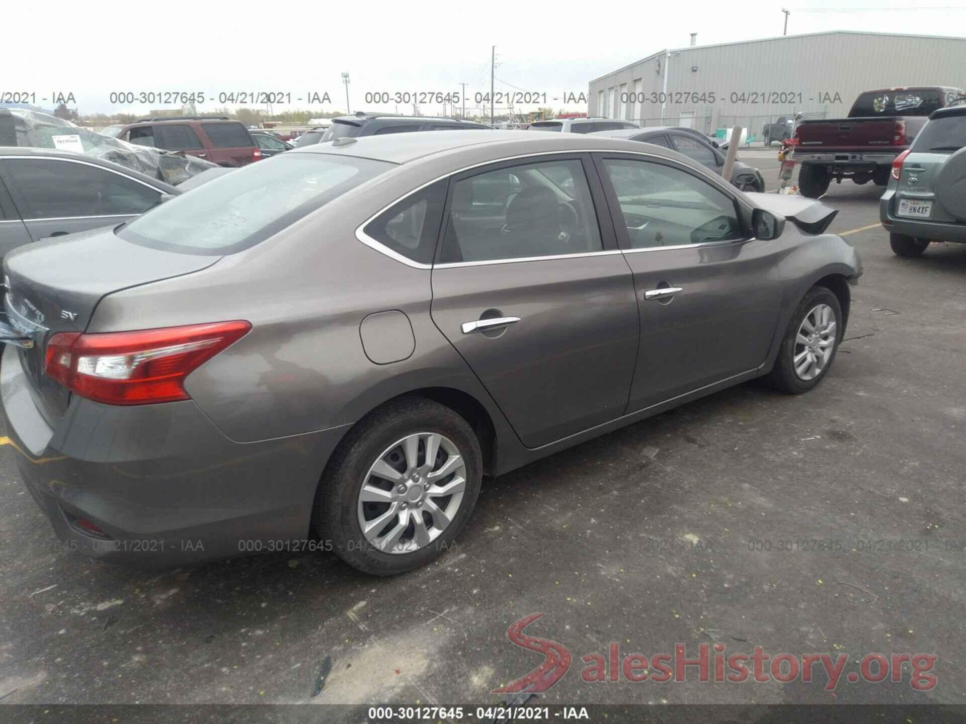 3N1AB7APXGY277387 2016 NISSAN SENTRA