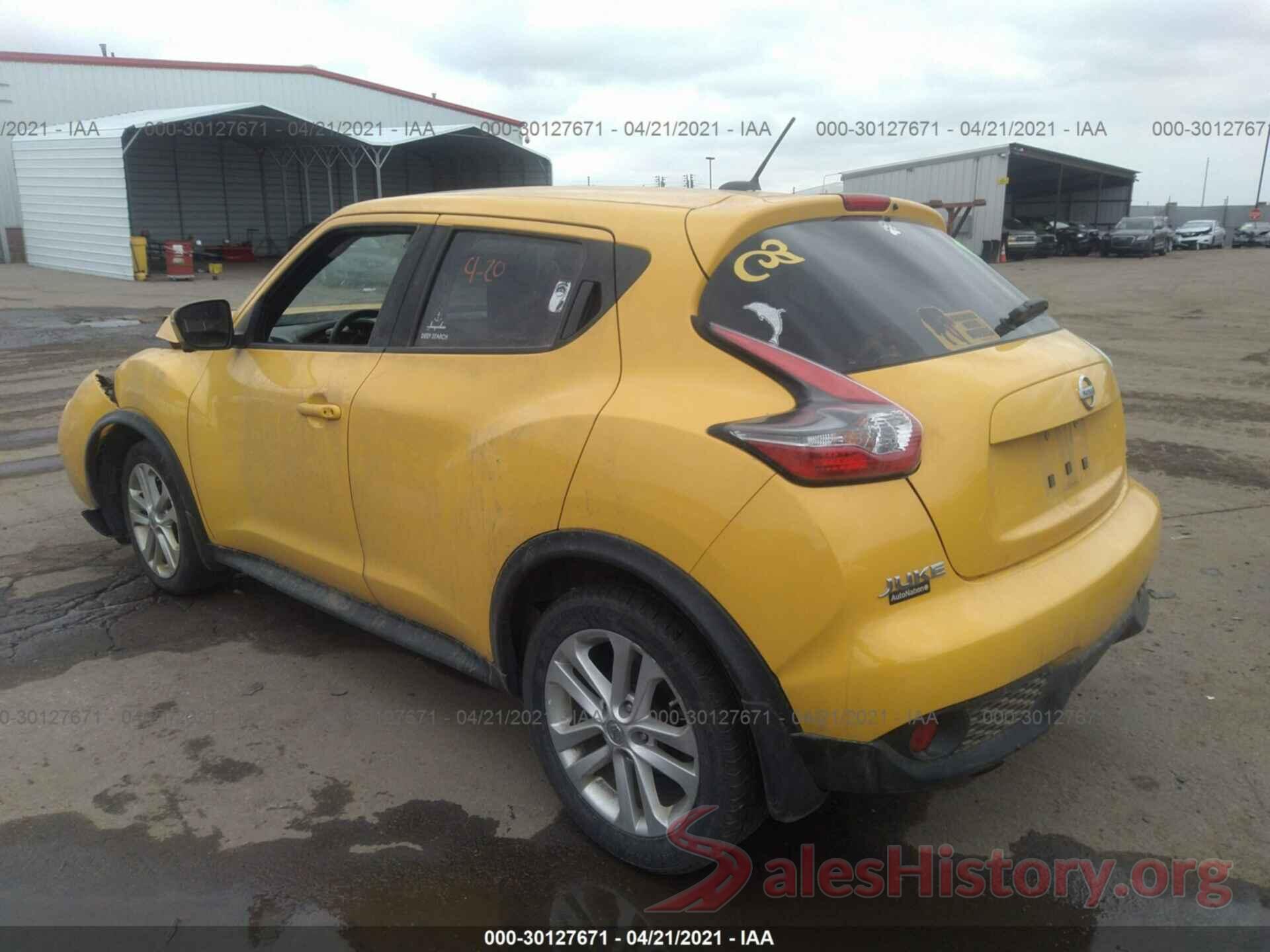 JN8AF5MV6GT651071 2016 NISSAN JUKE