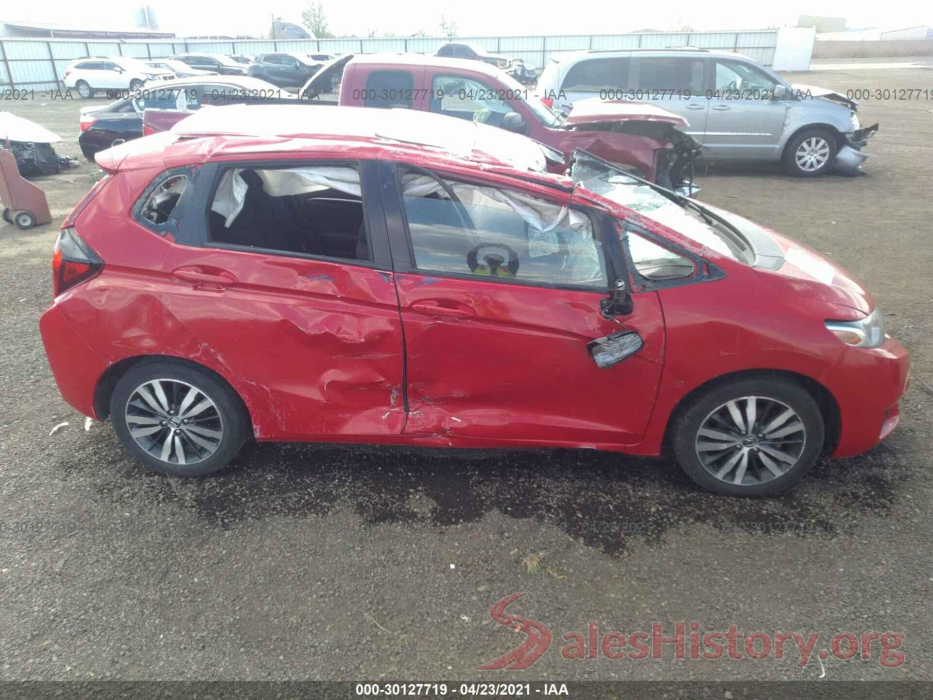 JHMGK5H78GX036543 2016 HONDA FIT