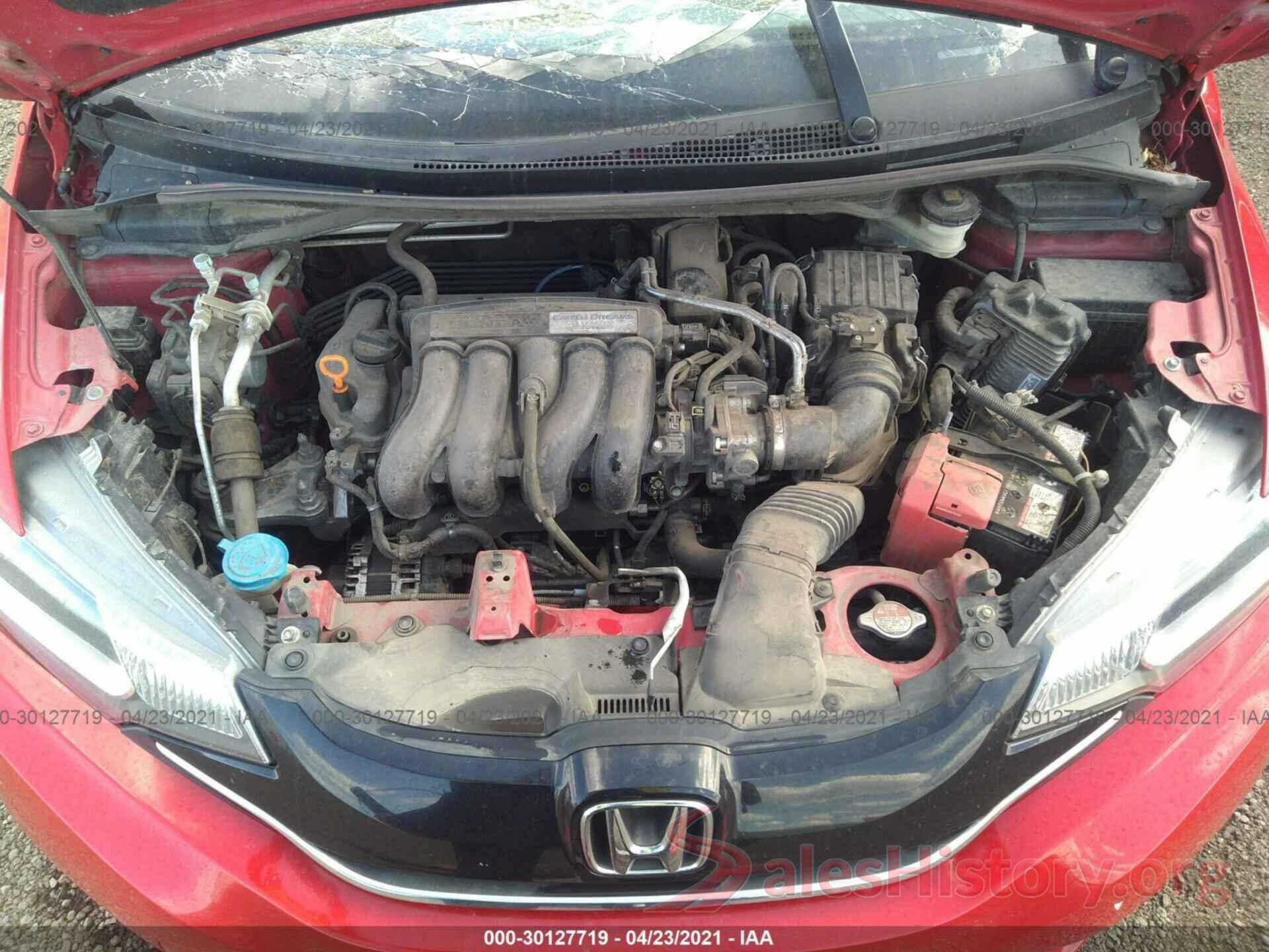 JHMGK5H78GX036543 2016 HONDA FIT