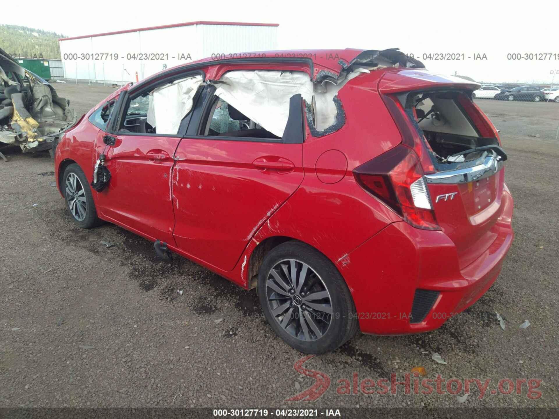 JHMGK5H78GX036543 2016 HONDA FIT