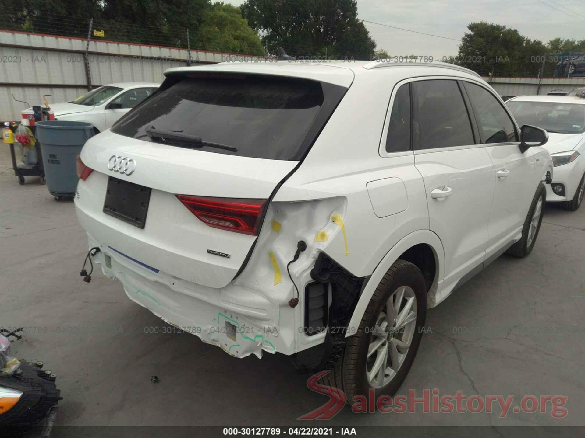 WA1DECF31M1070087 2021 AUDI Q3